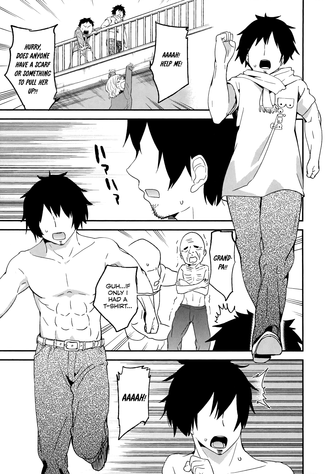 Denkigai no Honya-san Chapter 34 page 19 - Chapter 34: Run, Porn, Run