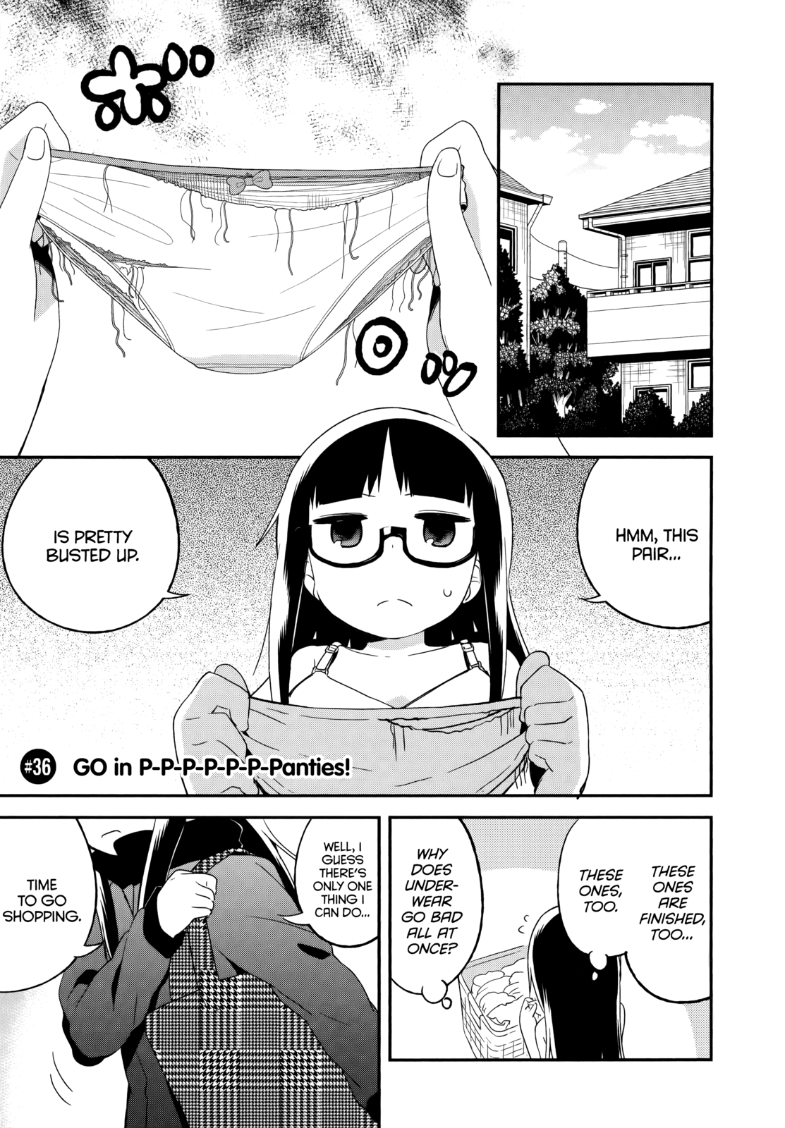 Denkigai no Honya-san Chapter 36 page 1 - Chapter 36: GO in P-P-P-P-P-P-Panties!