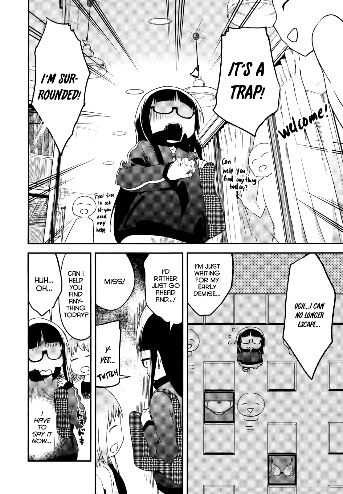 Denkigai no Honya-san Chapter 36 page 6 - Chapter 36: GO in P-P-P-P-P-P-Panties!
