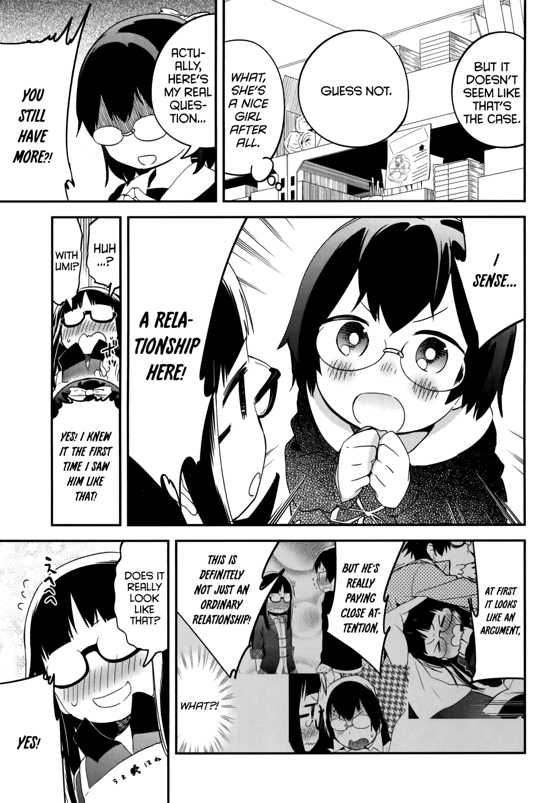 Denkigai no Honya-san Chapter 39 page 25 - Chapter 39: Boys and Boys