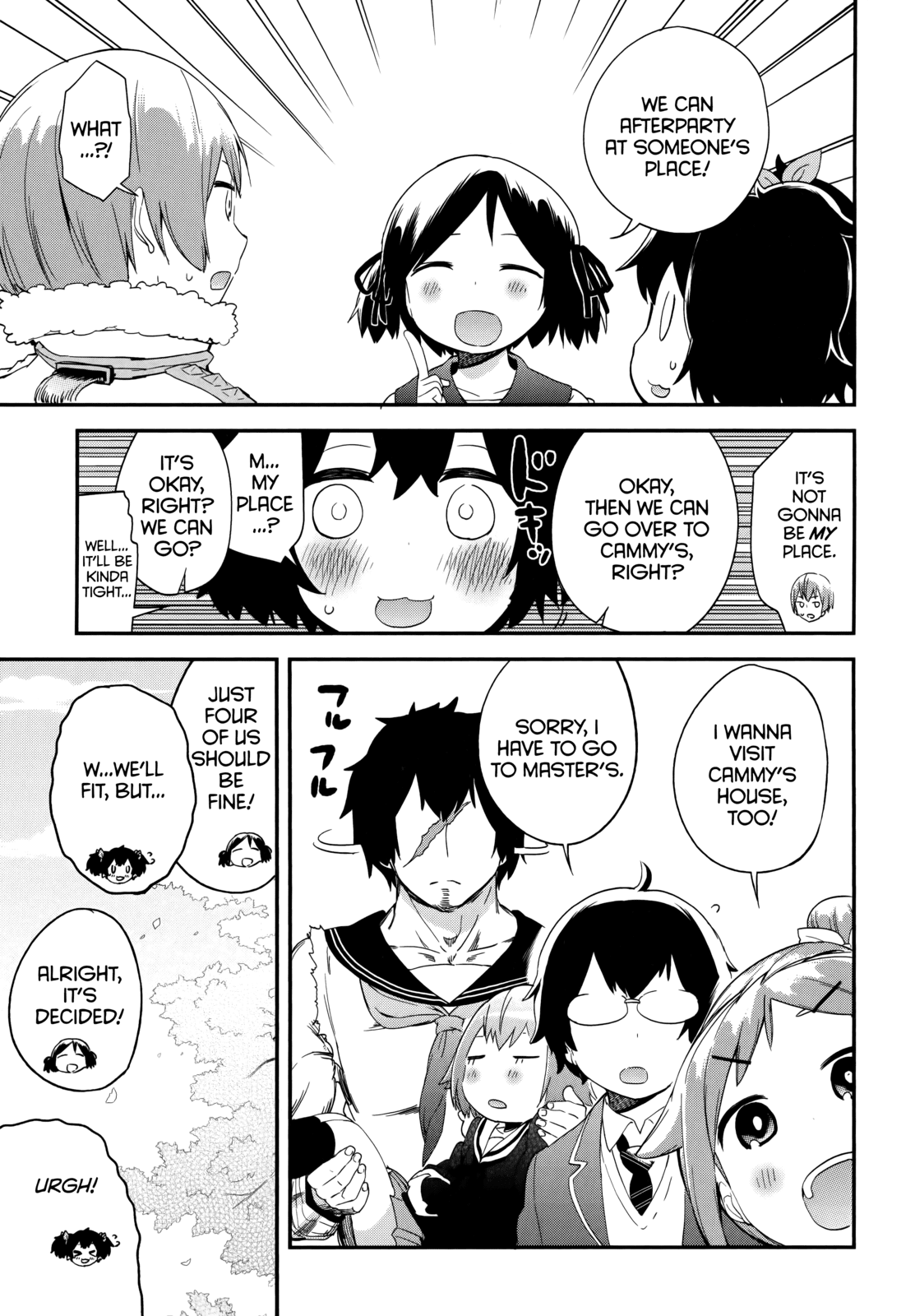 Denkigai no Honya-san Chapter 40 page 7 - Chapter 40: Spring, Spring, Go Away