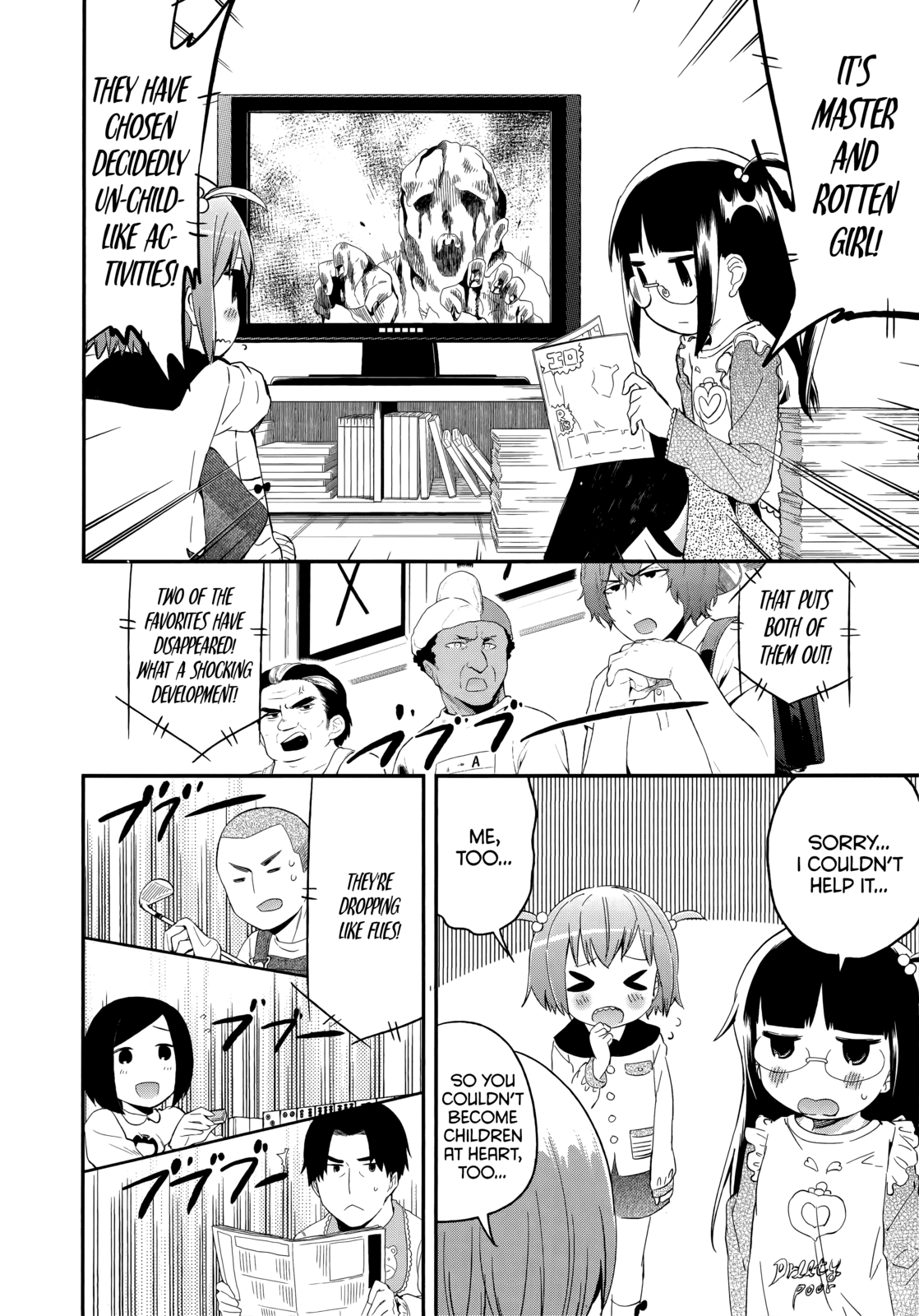 Denkigai no Honya-san Chapter 43 page 12 - Chapter 43: Big Children In The Denkigai