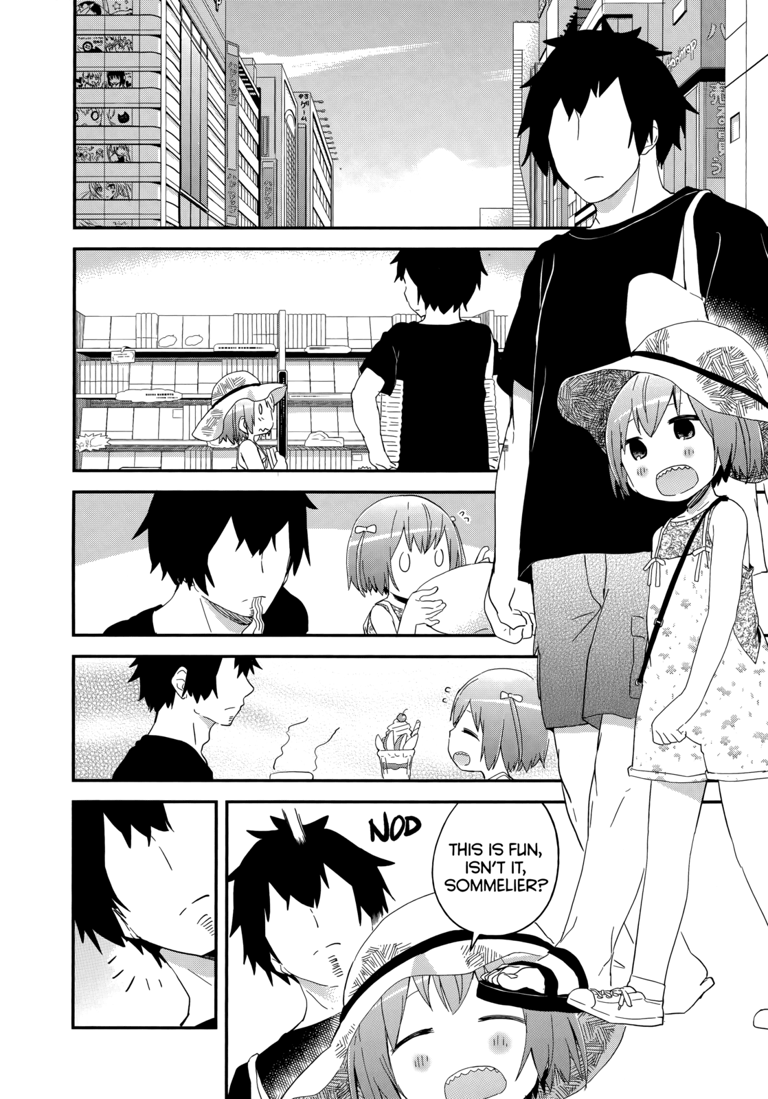 Denkigai no Honya-san Chapter 47 page 6 - Chapter 47: Irritable Little Brother