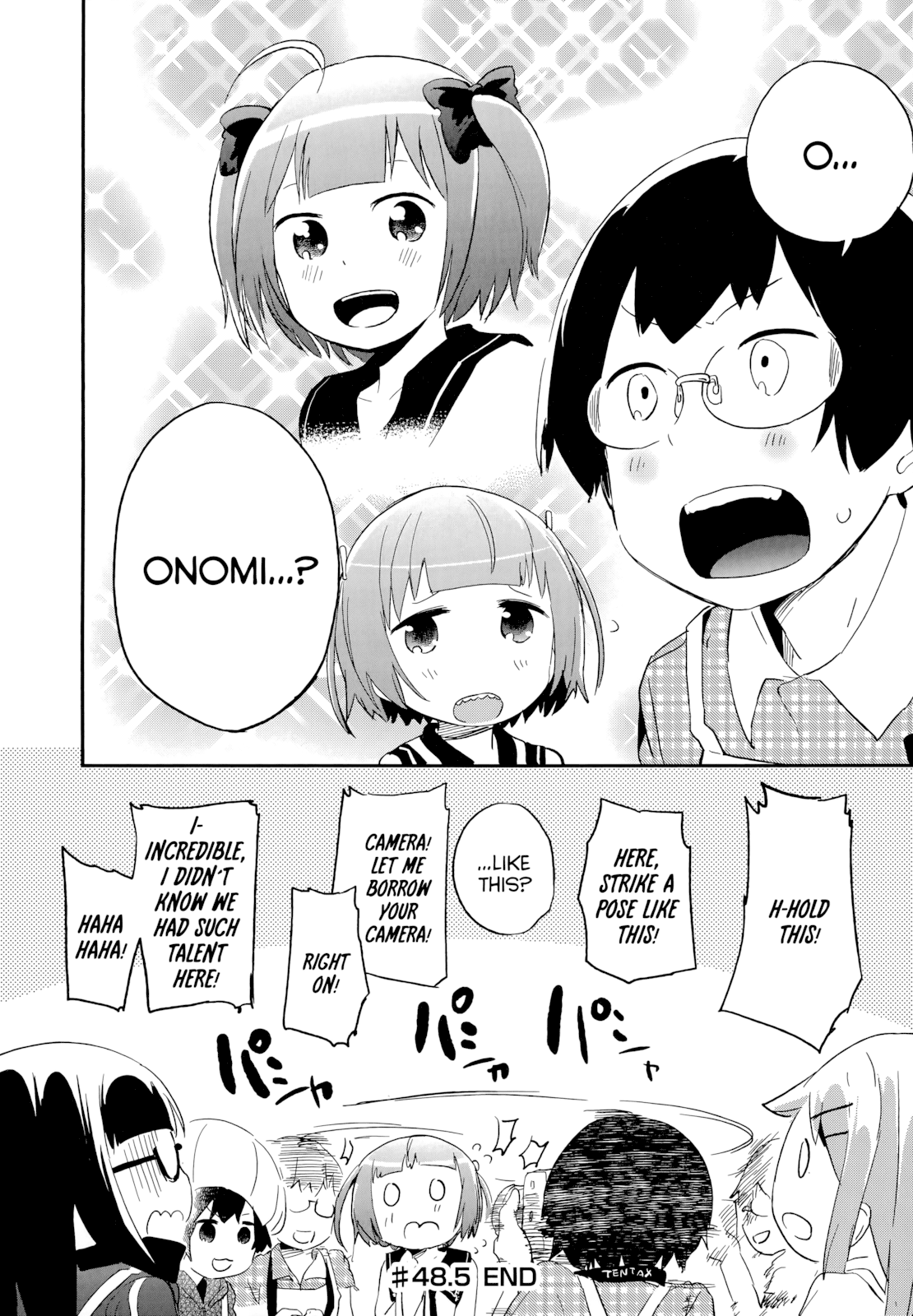 Denkigai no Honya-san Chapter 48.5 page 8 - Chapter 48.5: 100 Ways to Cut your Hair at the Horse’s Bone