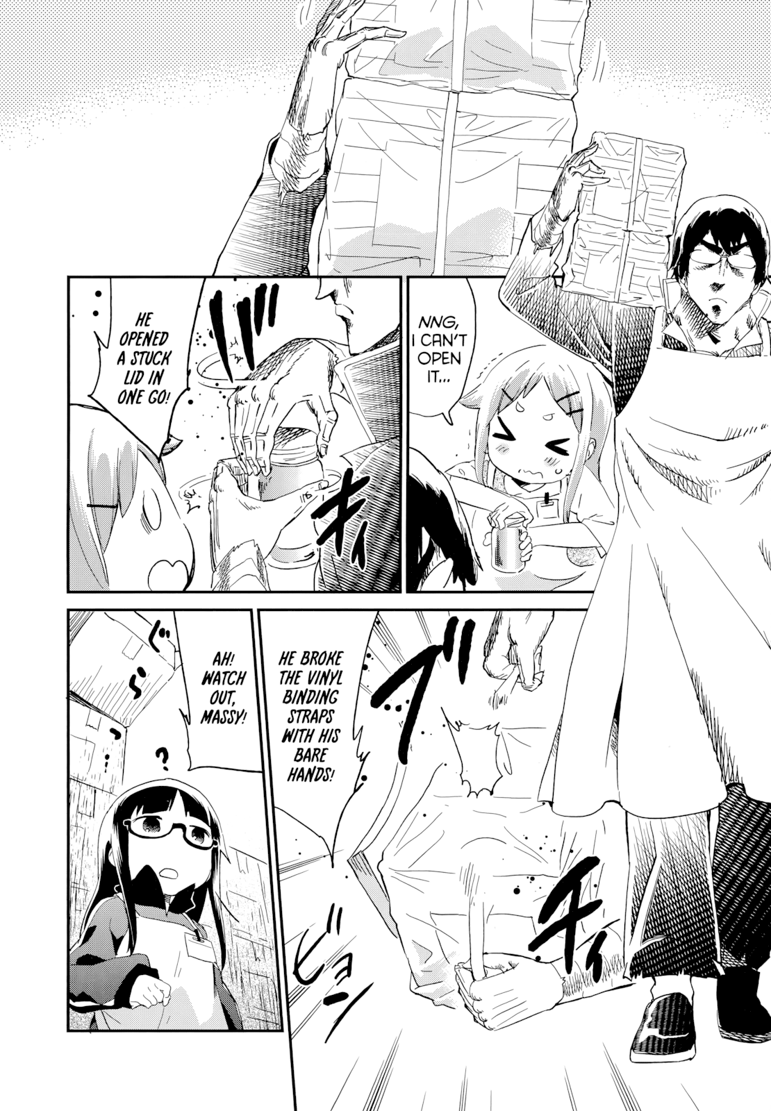 Denkigai no Honya-san Chapter 49 page 4 - Chapter 49: The Boys’ Such and Such