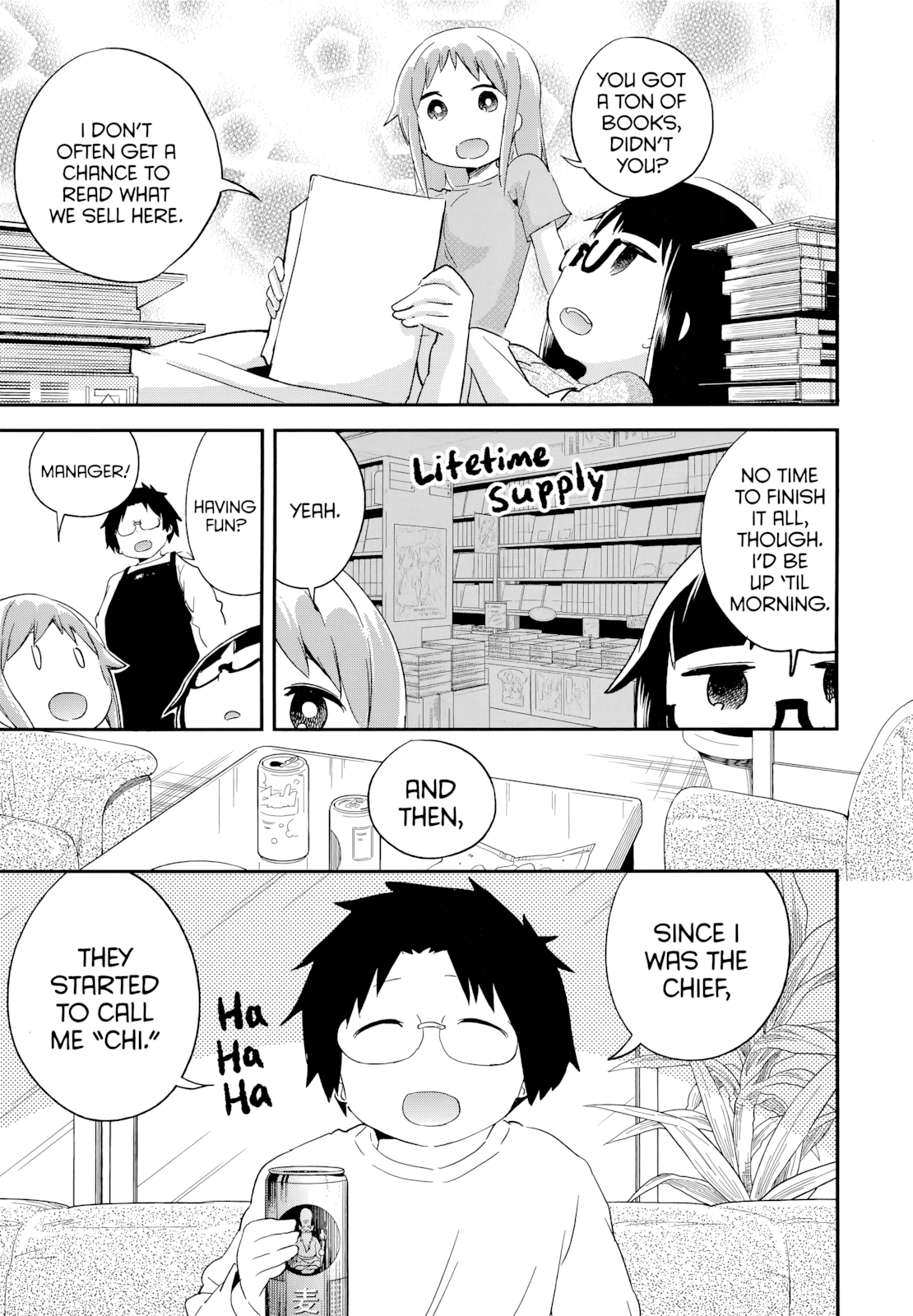 Denkigai no Honya-san Chapter 50 page 15 - Chapter 50: Running Animals