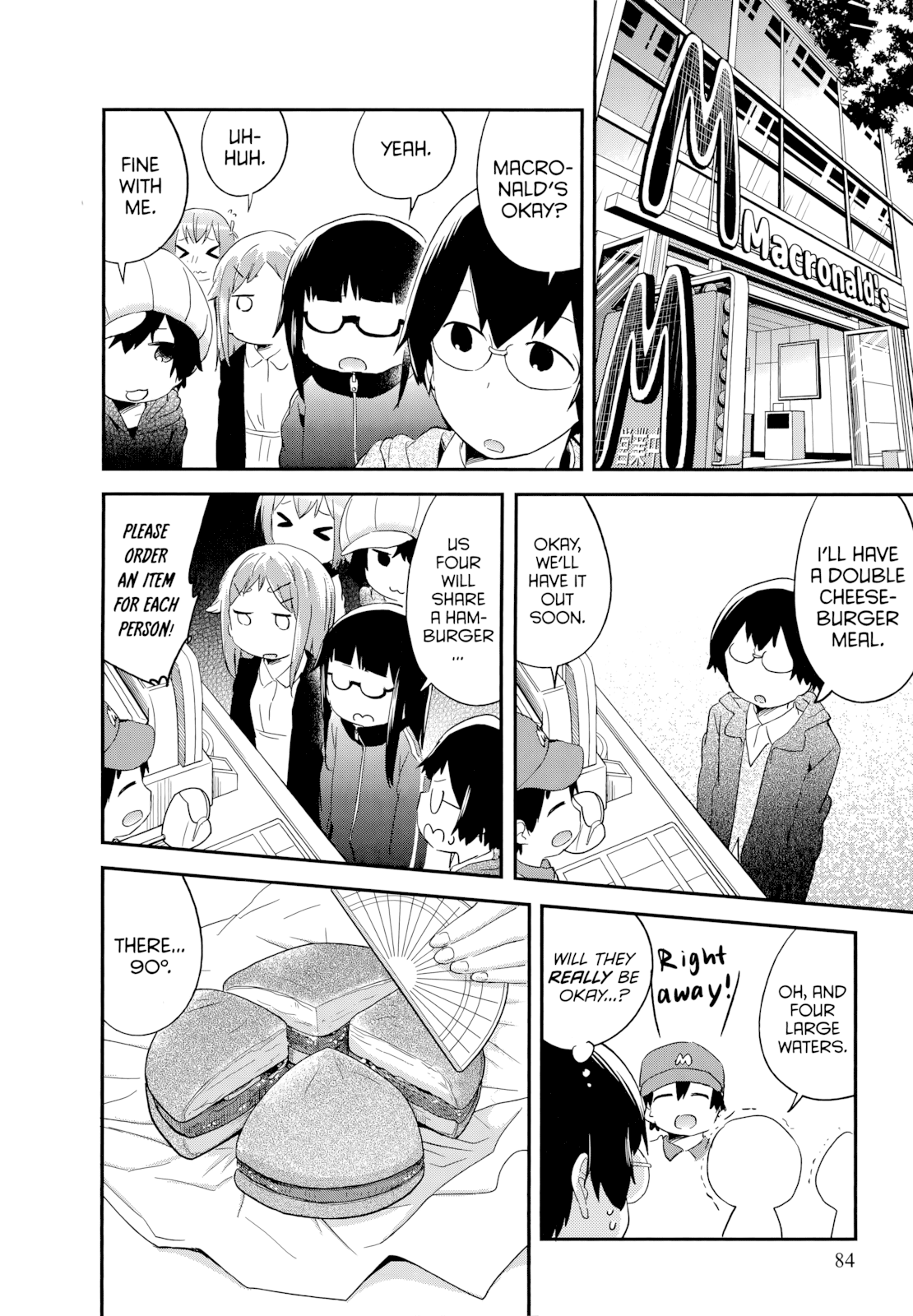 Denkigai no Honya-san Chapter 51 page 4 - Chapter 51: Cheerful Poor Girls