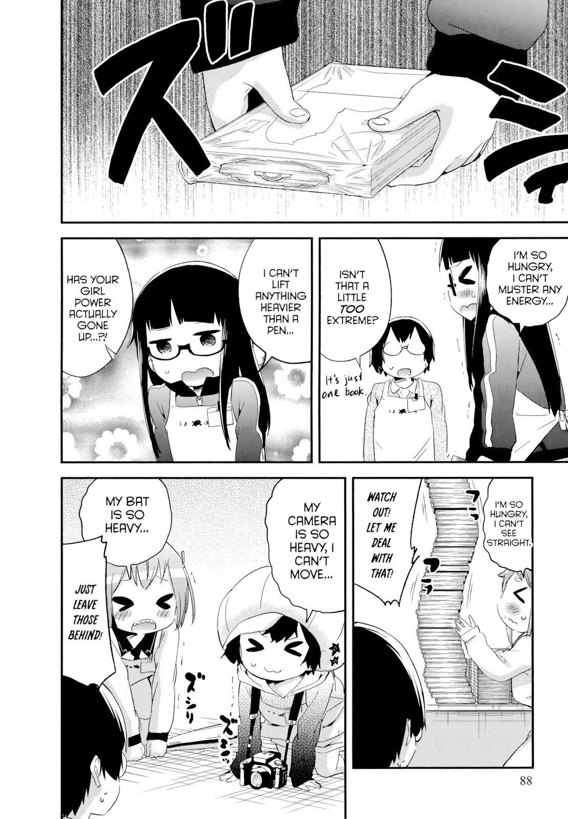 Denkigai no Honya-san Chapter 51 page 8 - Chapter 51: Cheerful Poor Girls
