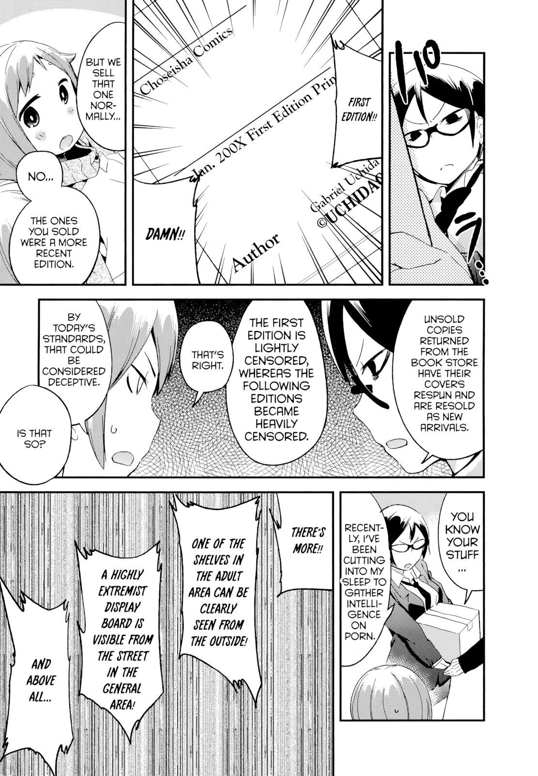 Denkigai no Honya-san Chapter 52 page 7 - Chapter 52: Unforgettable Book