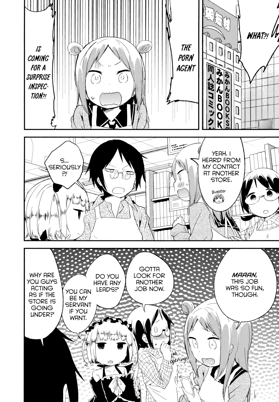 Denkigai no Honya-san Chapter 53 page 2 - Chapter 53: Annoying Rascals