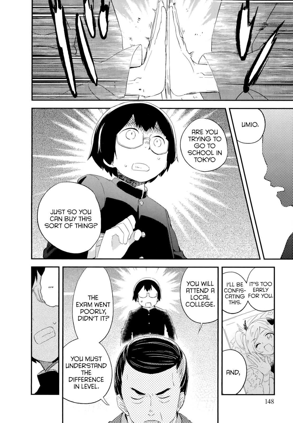 Denkigai no Honya-san Chapter 54 page 14 - Chapter 54: Goodbye and Farewell, Country Town