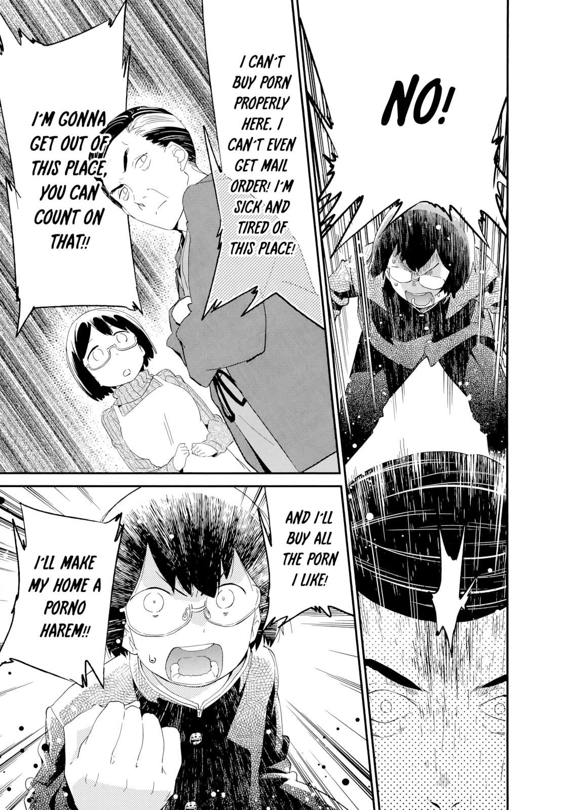 Denkigai no Honya-san Chapter 54 page 15 - Chapter 54: Goodbye and Farewell, Country Town