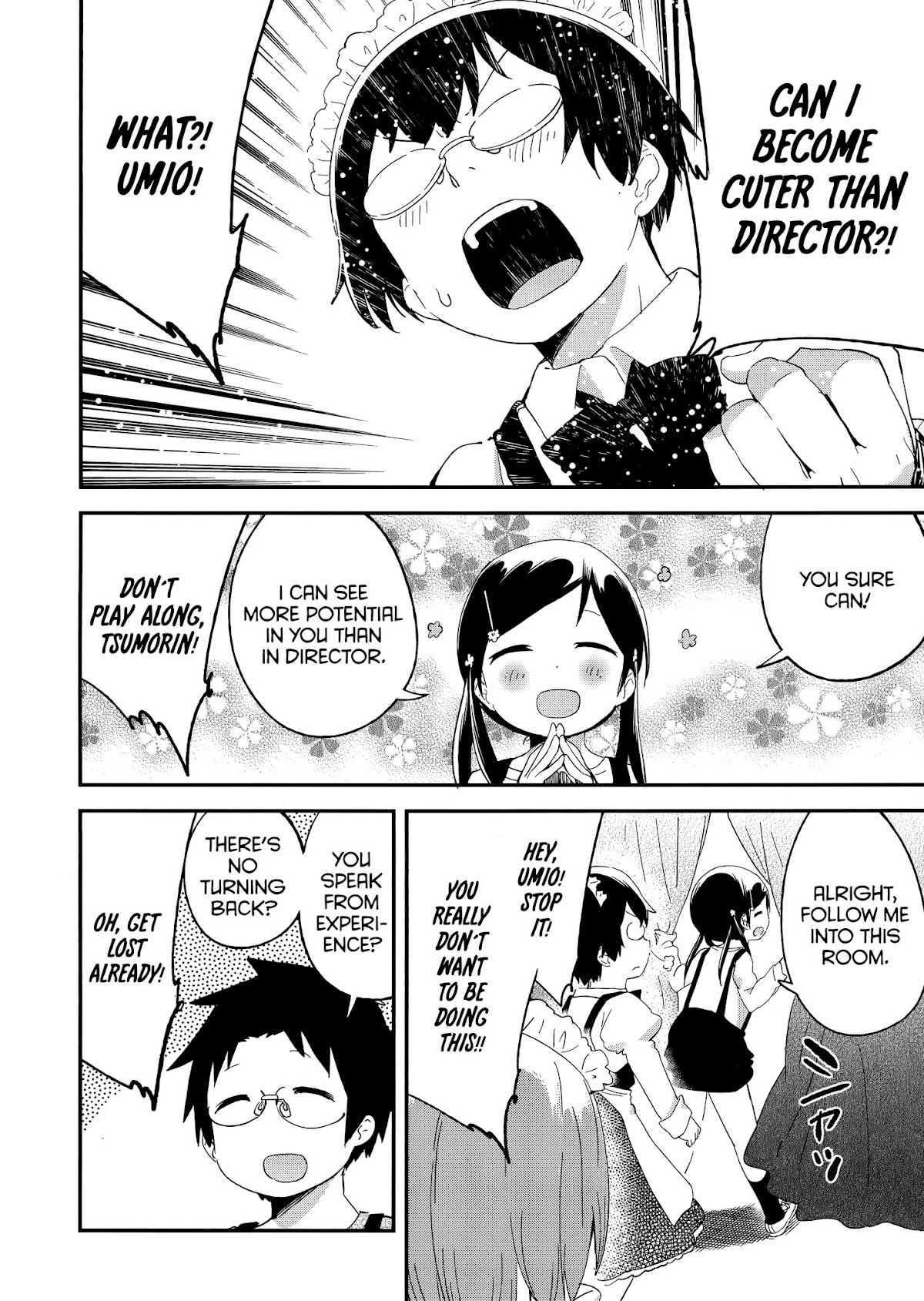Denkigai no Honya-san Chapter 55.5 page 5 - Chapter 55.5: Jumpin'! Boys!