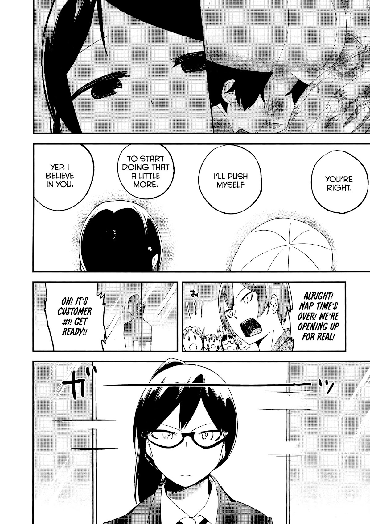 Denkigai no Honya-san Chapter 55 page 21 - Chapter 55: The Horse's Bone Café
