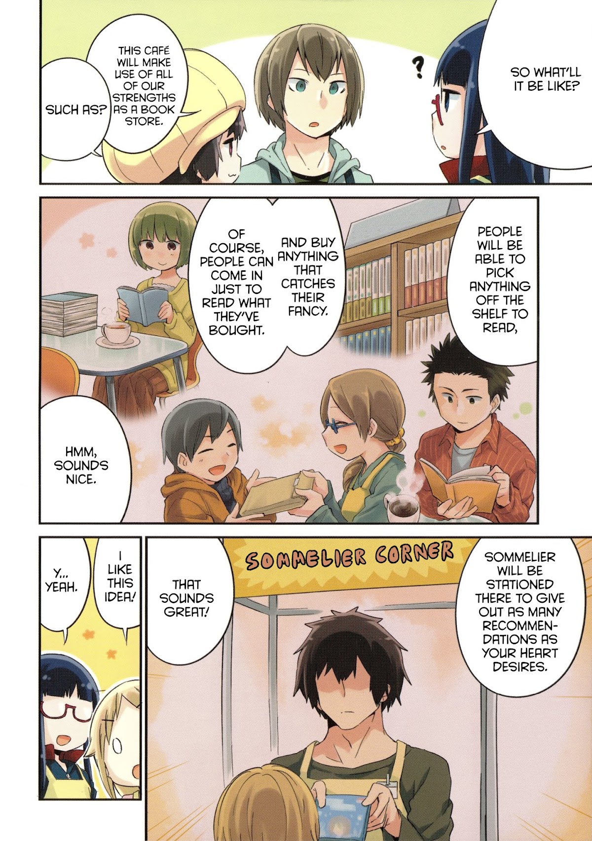 Denkigai no Honya-san Chapter 55 page 5 - Chapter 55: The Horse's Bone Café