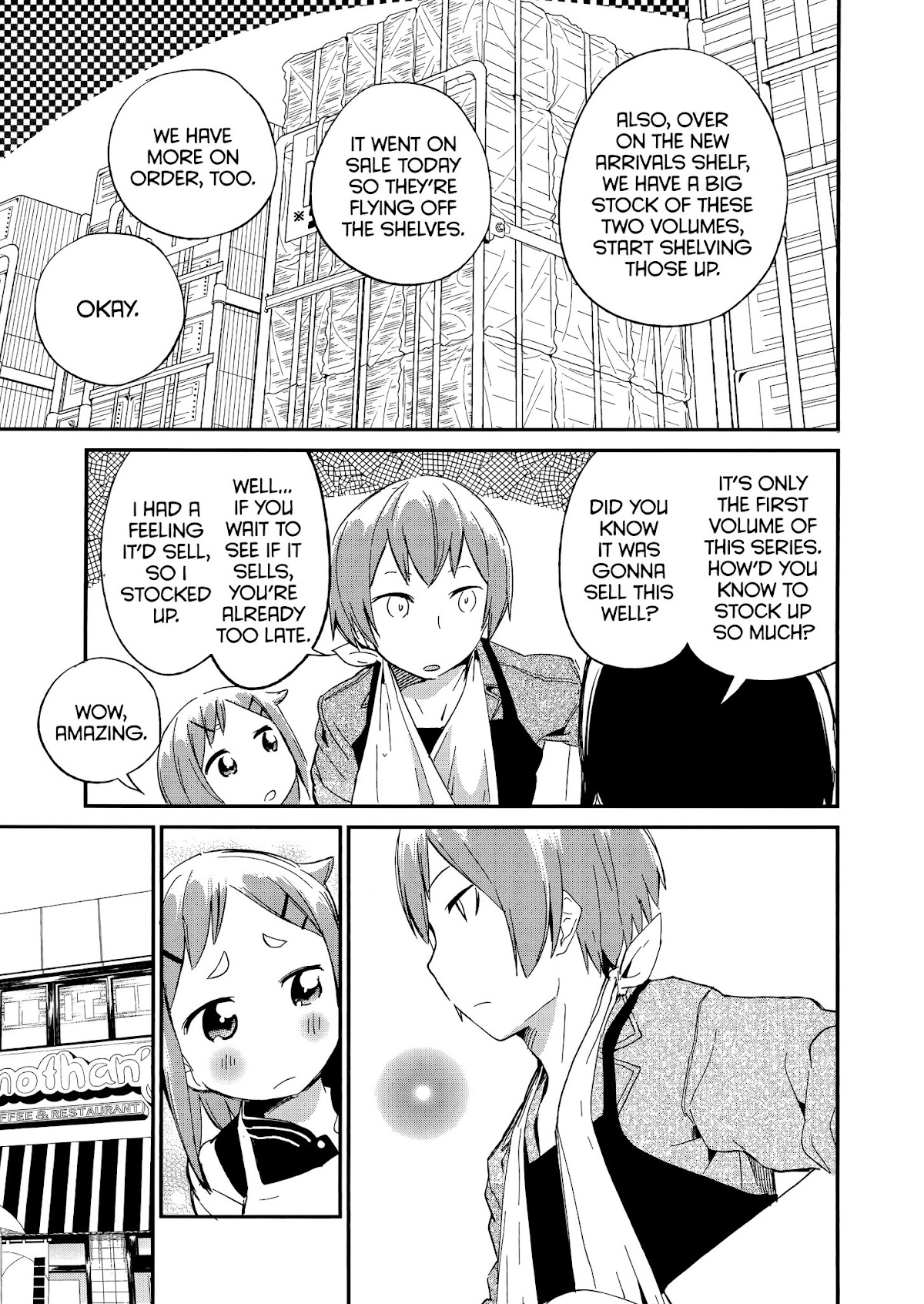 Denkigai no Honya-san Chapter 56 page 13 - Chapter 56: Miss Myth Maker