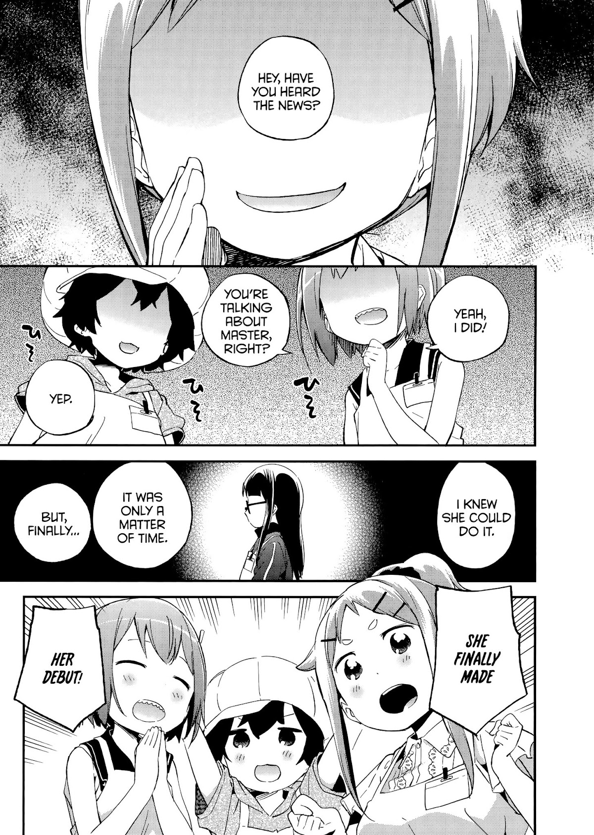 Denkigai no Honya-san Chapter 59 page 1 - Chapter 59: A Horse's Bone Flavored Gift