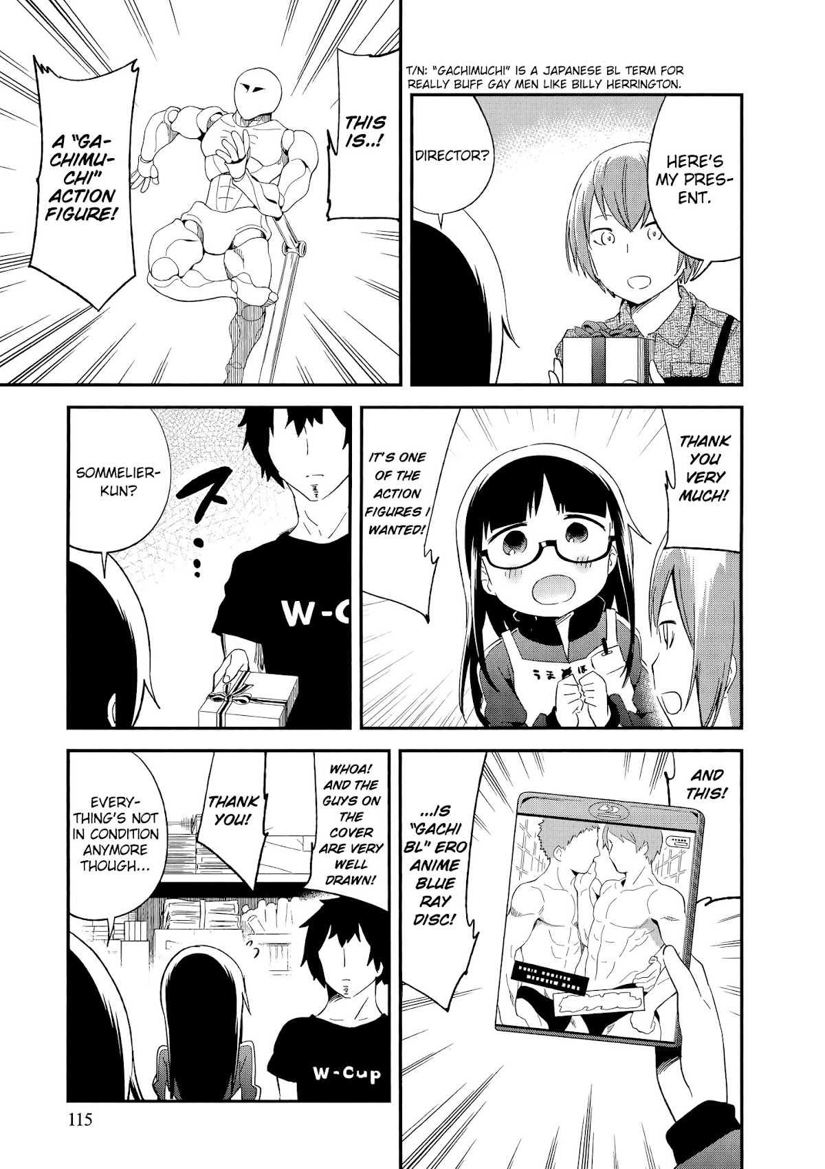 Denkigai no Honya-san Chapter 59 page 23 - Chapter 59: A Horse's Bone Flavored Gift