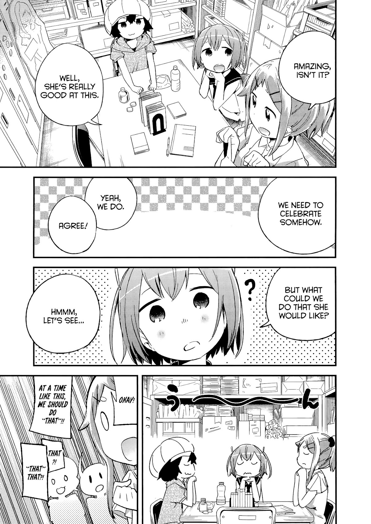 Denkigai no Honya-san Chapter 59 page 3 - Chapter 59: A Horse's Bone Flavored Gift