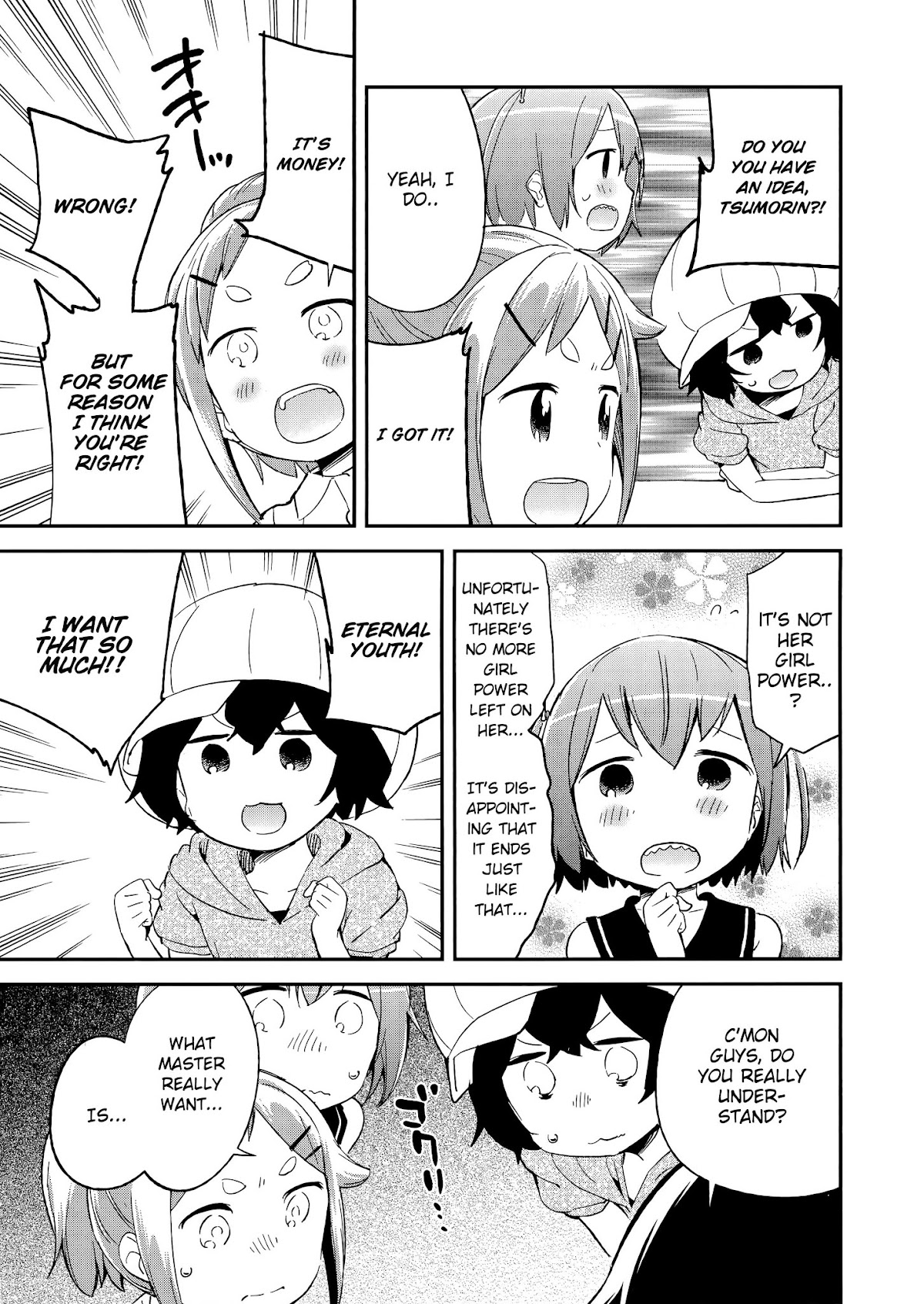 Denkigai no Honya-san Chapter 59 page 9 - Chapter 59: A Horse's Bone Flavored Gift