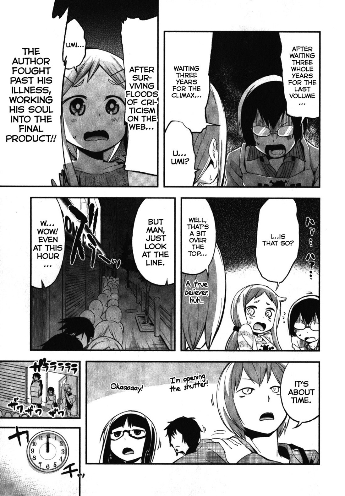 Denkigai no Honya-san Chapter 6 page 7 - Chapter 6: No Sleep Come Nightfall