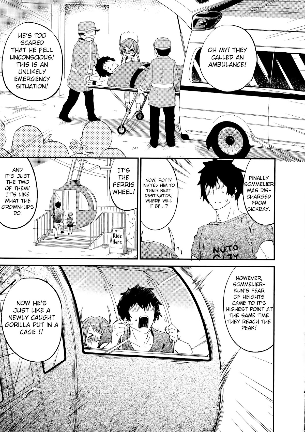 Denkigai no Honya-san Chapter 61 page 3 - Chapter 61: Fun Amusement Park