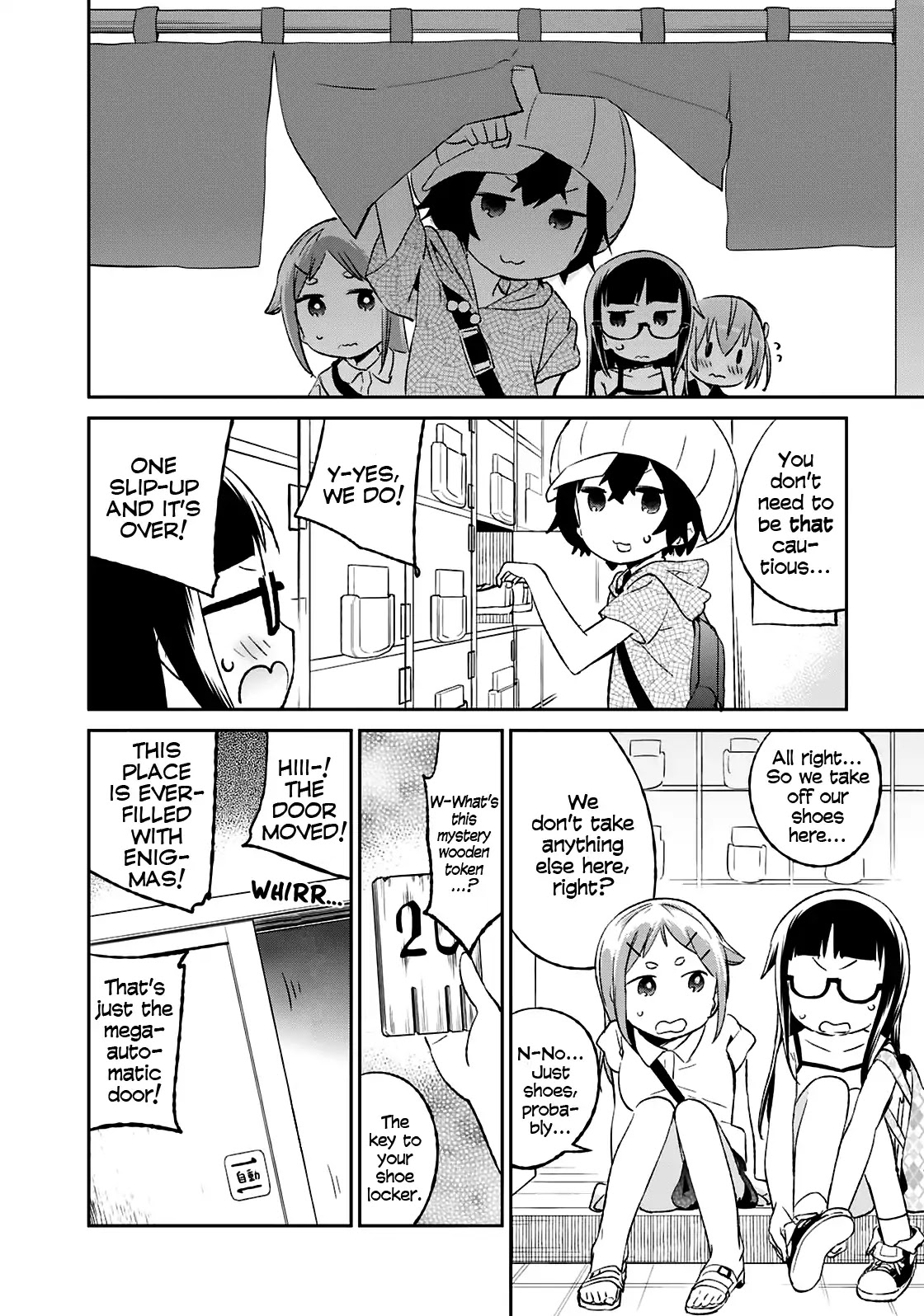 Denkigai no Honya-san Chapter 62 page 11 - Chapter 62: Public Bathgirls