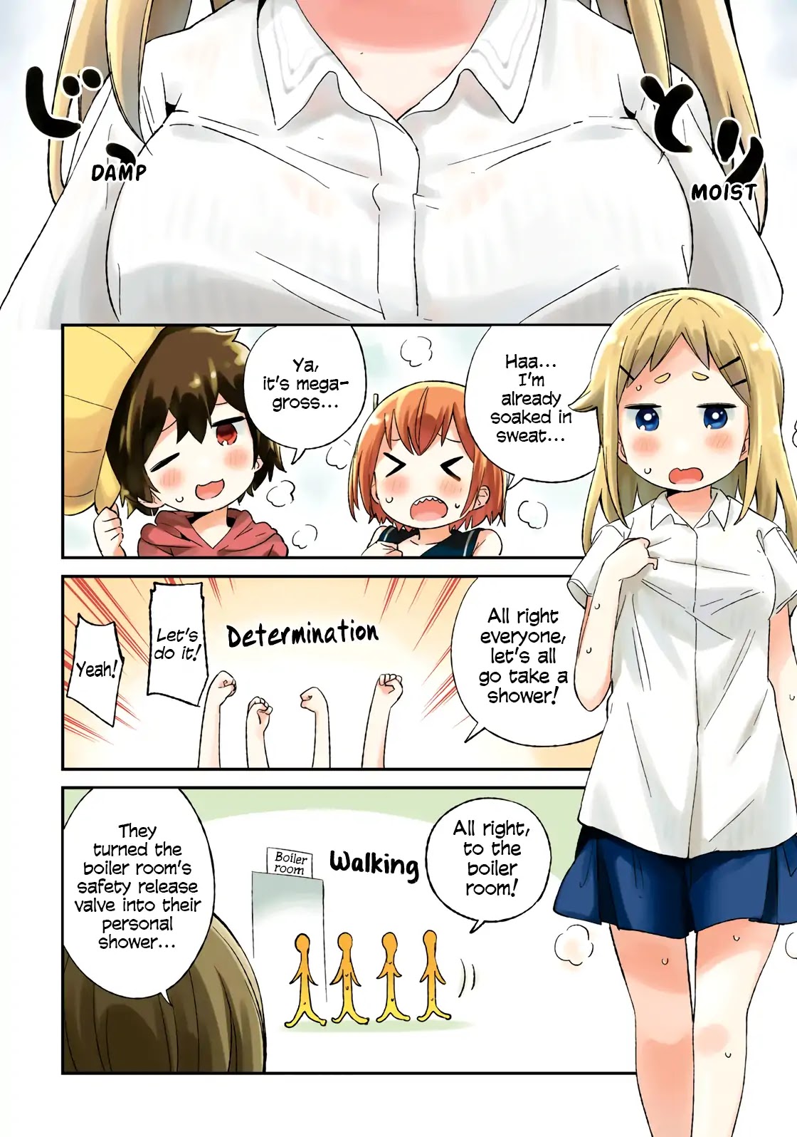 Denkigai no Honya-san Chapter 62 page 5 - Chapter 62: Public Bathgirls