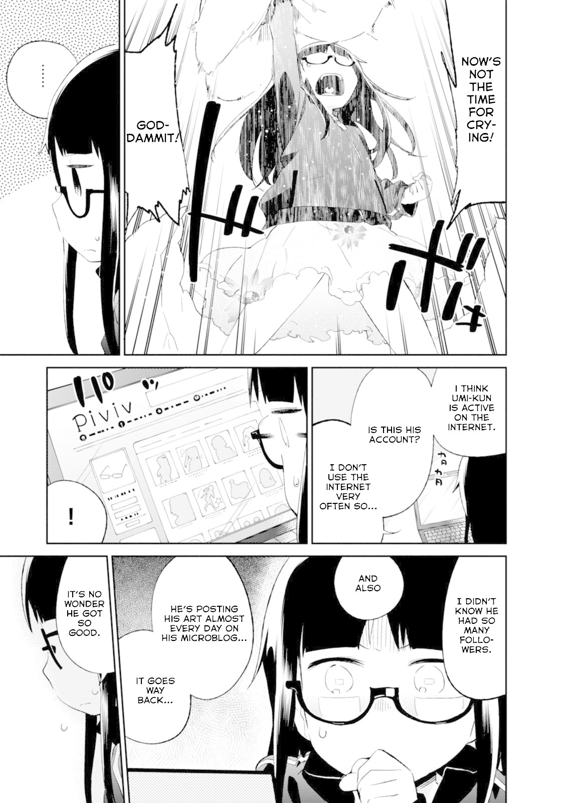 Denkigai no Honya-san Chapter 65 page 11 - Chapter 65: Have You Seen Umio?
