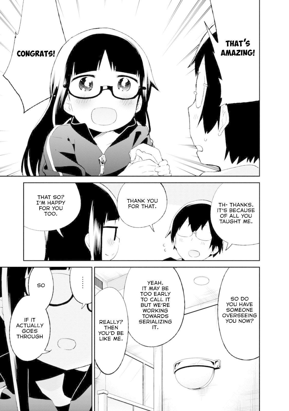 Denkigai no Honya-san Chapter 65 page 7 - Chapter 65: Have You Seen Umio?