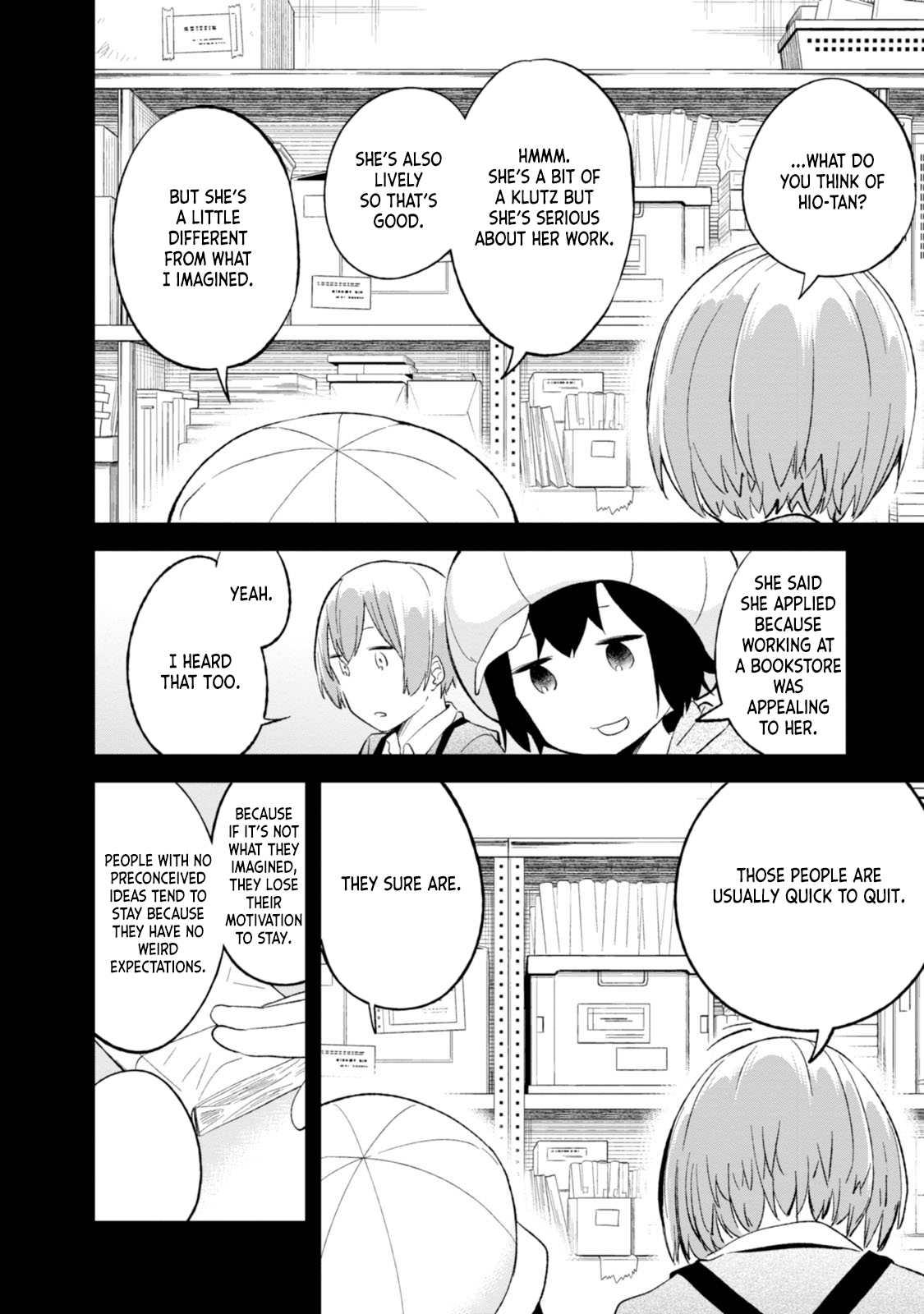 Denkigai no Honya-san Chapter 66 page 14 - Chapter 66: At the Dead of Night
