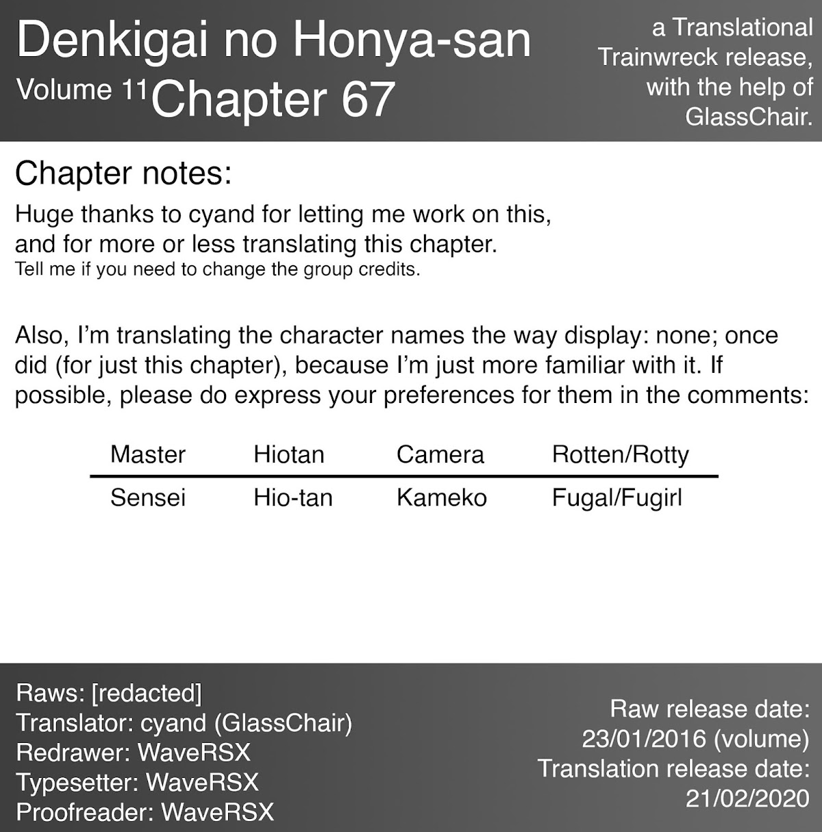 Denkigai no Honya-san Chapter 67 page 19 - Chapter 67