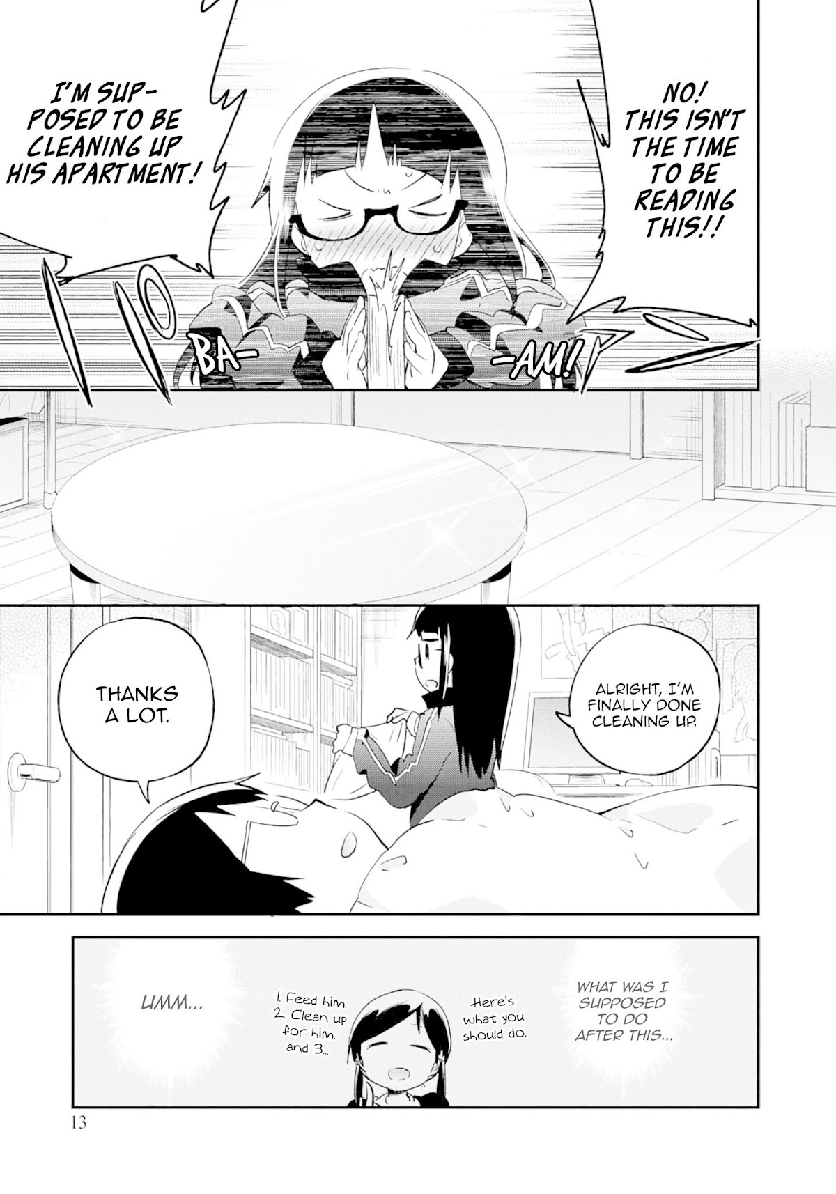 Denkigai no Honya-san Chapter 69 page 14 - Chapter 69: The Private Apartment