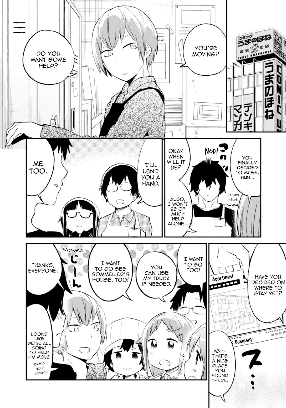 Denkigai no Honya-san Chapter 70 page 4 - Chapter 70: The Move