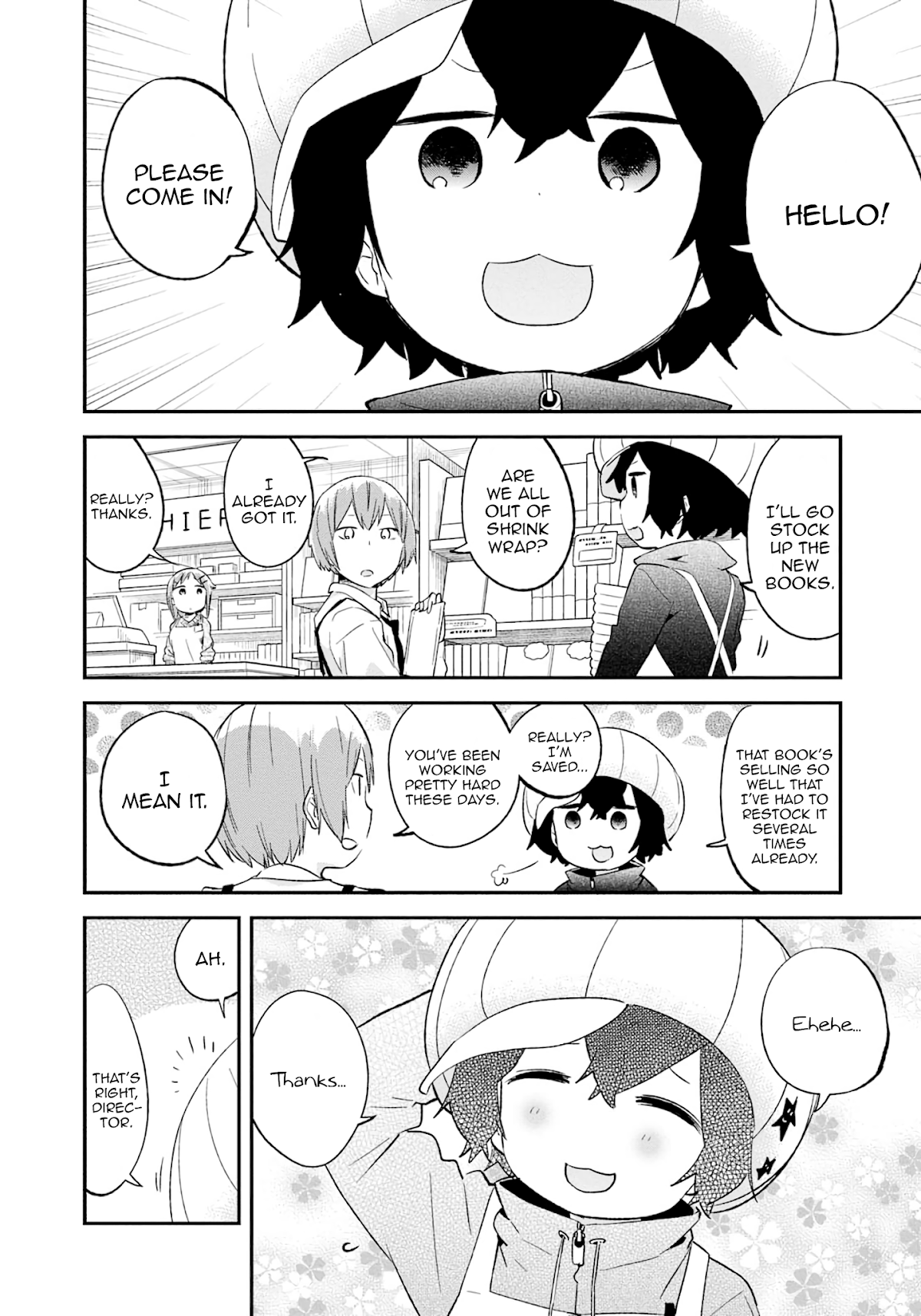 Denkigai no Honya-san Chapter 74 page 4 - Chapter 74: The Secret of Their Feelings
