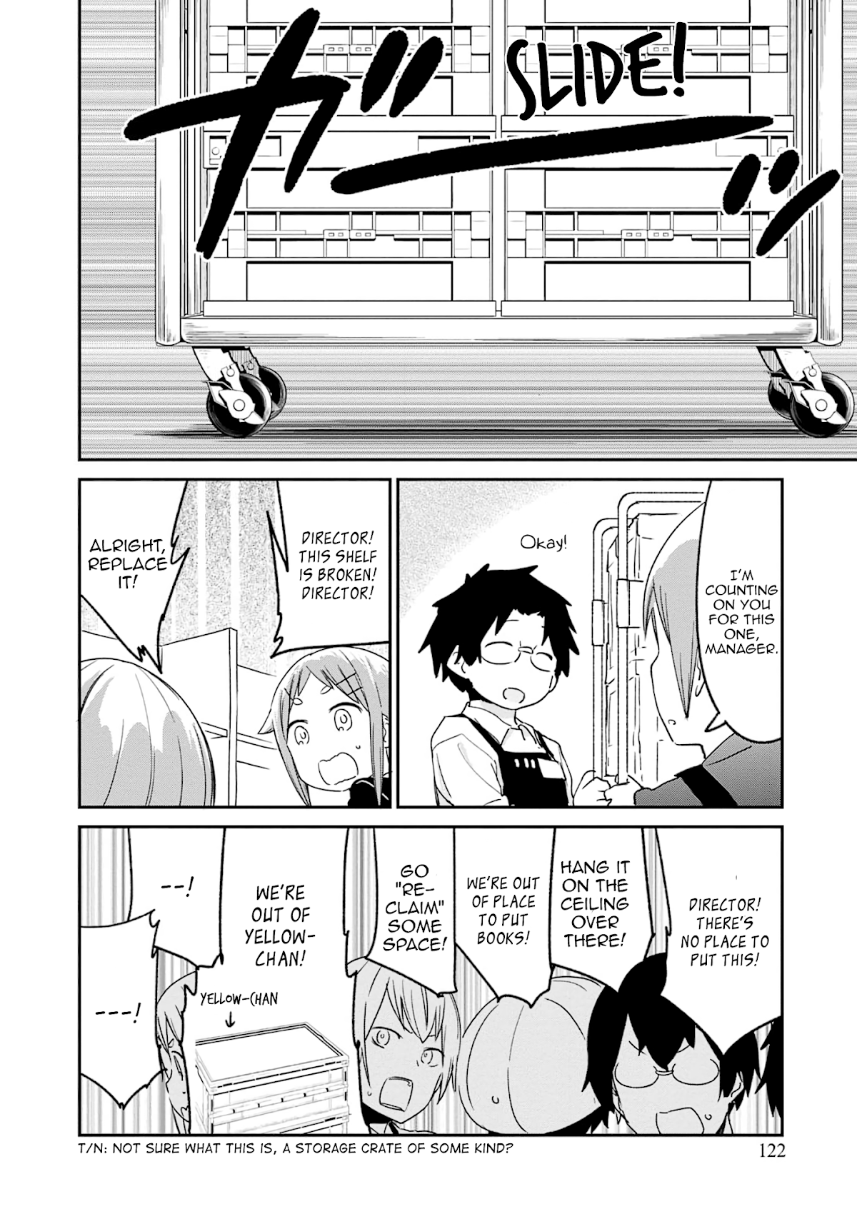 Denkigai no Honya-san Chapter 75 page 10 - Chapter 75: Kame's Progress