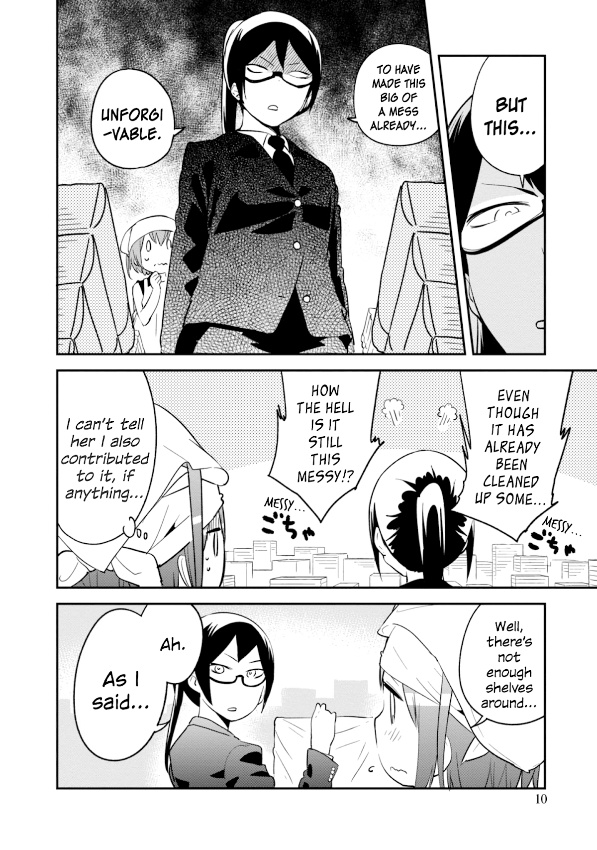 Denkigai no Honya-san Chapter 76 page 10 - Chapter 76: The Sealed Books