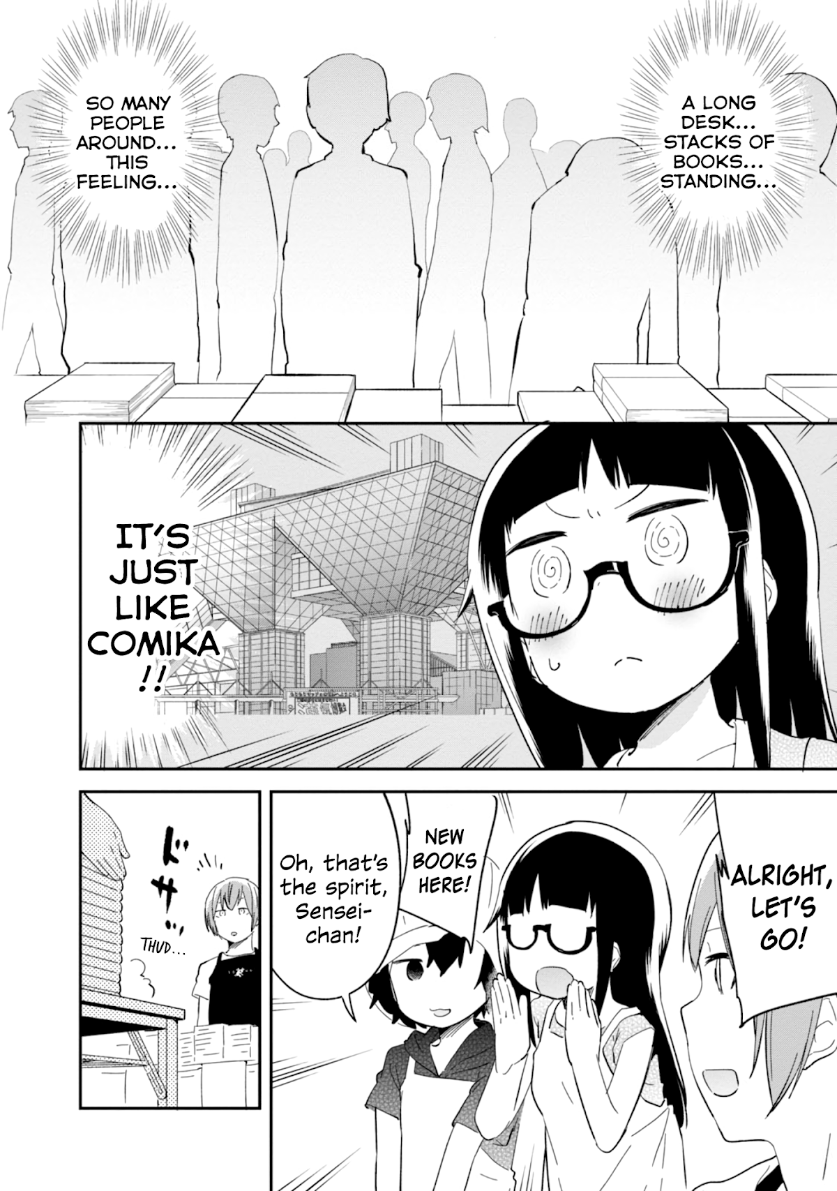 Denkigai no Honya-san Chapter 77 page 4 - Chapter 77: Books for You, at the Station...