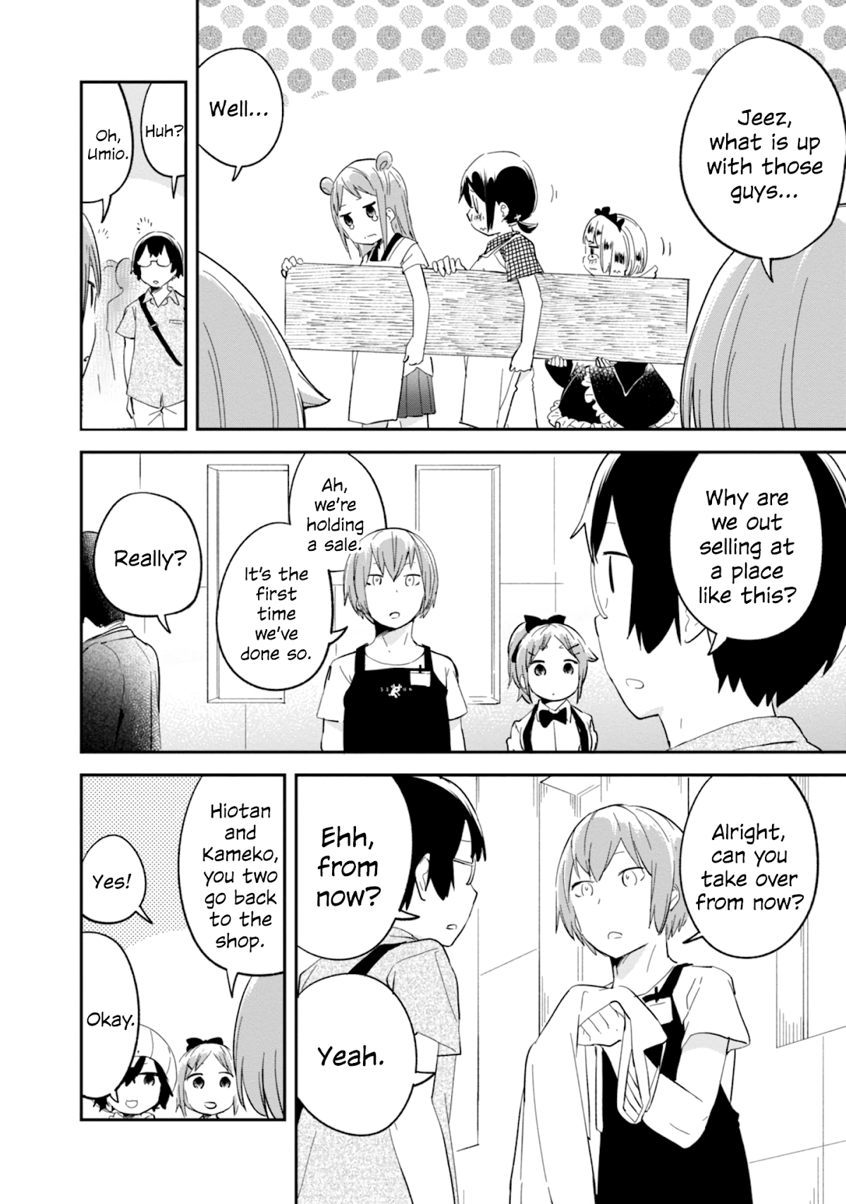 Denkigai no Honya-san Chapter 77 page 6 - Chapter 77: Books for You, at the Station...