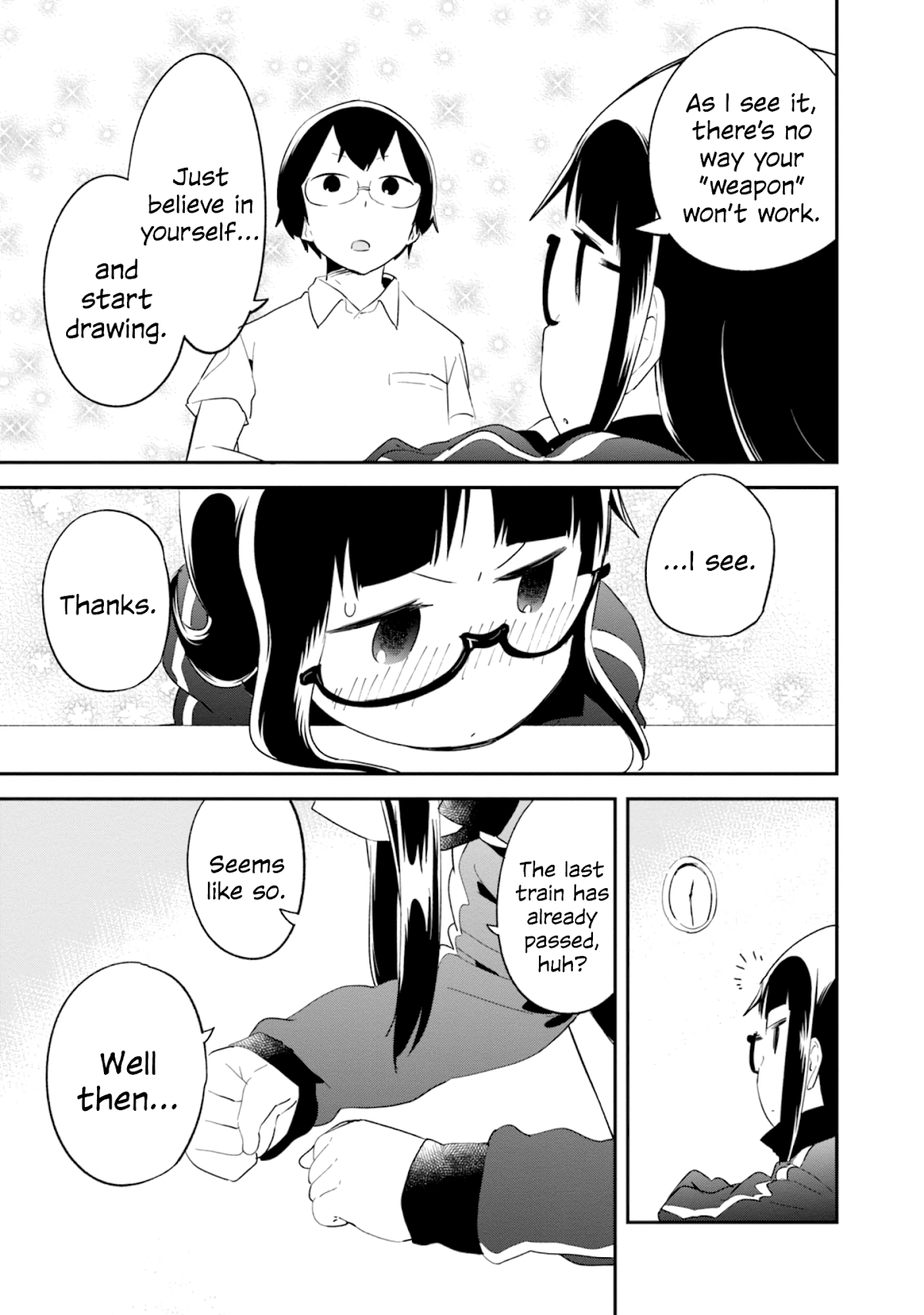Denkigai no Honya-san Chapter 78 page 17 - Chapter 78: The Start of a Long Night