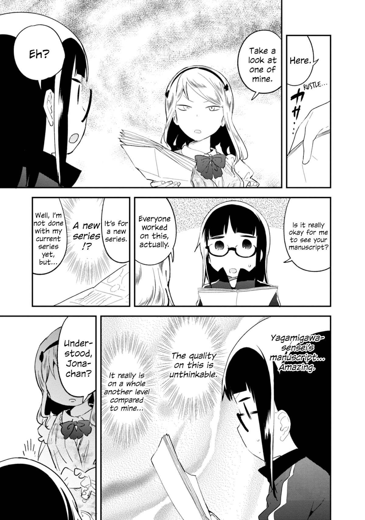 Denkigai no Honya-san Chapter 78 page 9 - Chapter 78: The Start of a Long Night