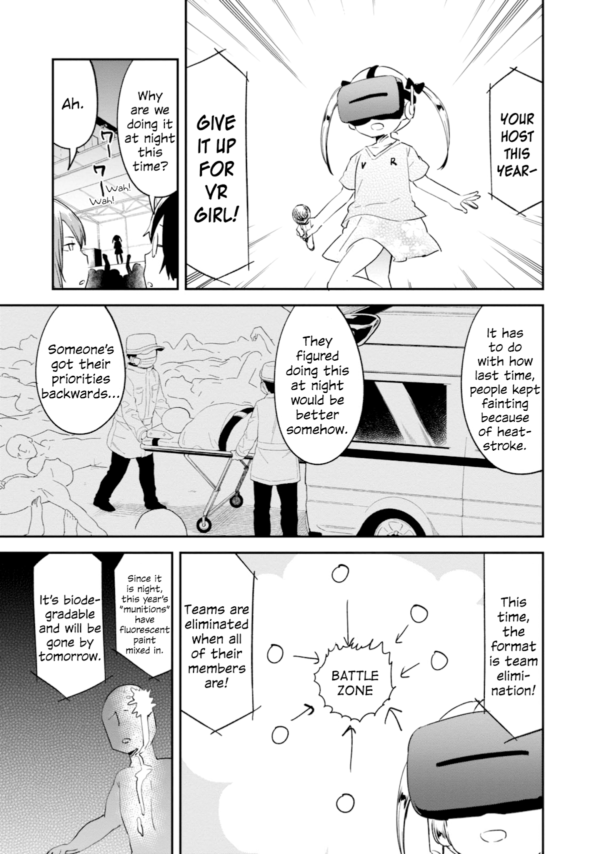 Denkigai no Honya-san Chapter 79 page 3 - Chapter 79: Midnight Heart Full Dash