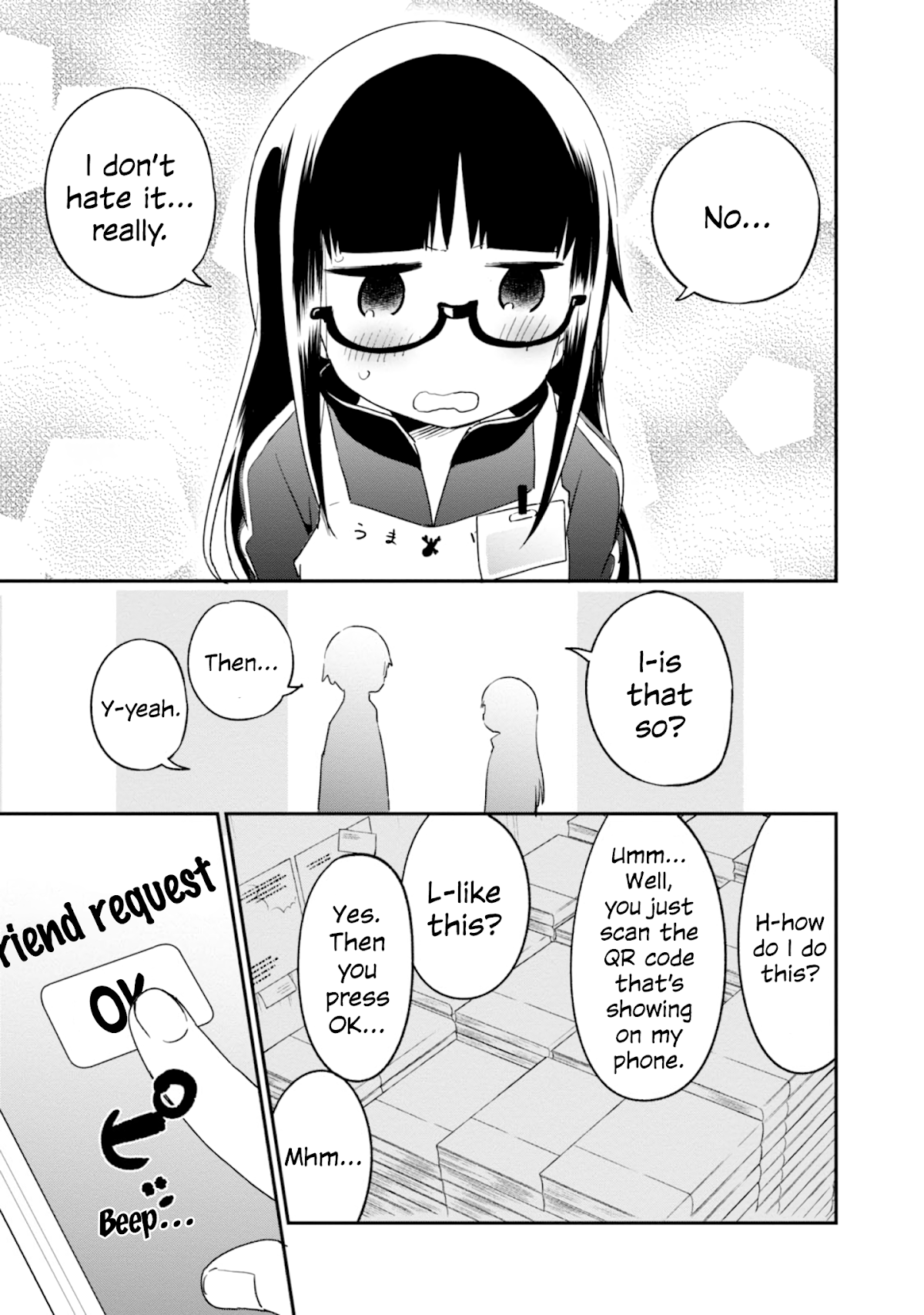 Denkigai no Honya-san Chapter 80 page 13 - Chapter 80: The Moonlit Night Incident.