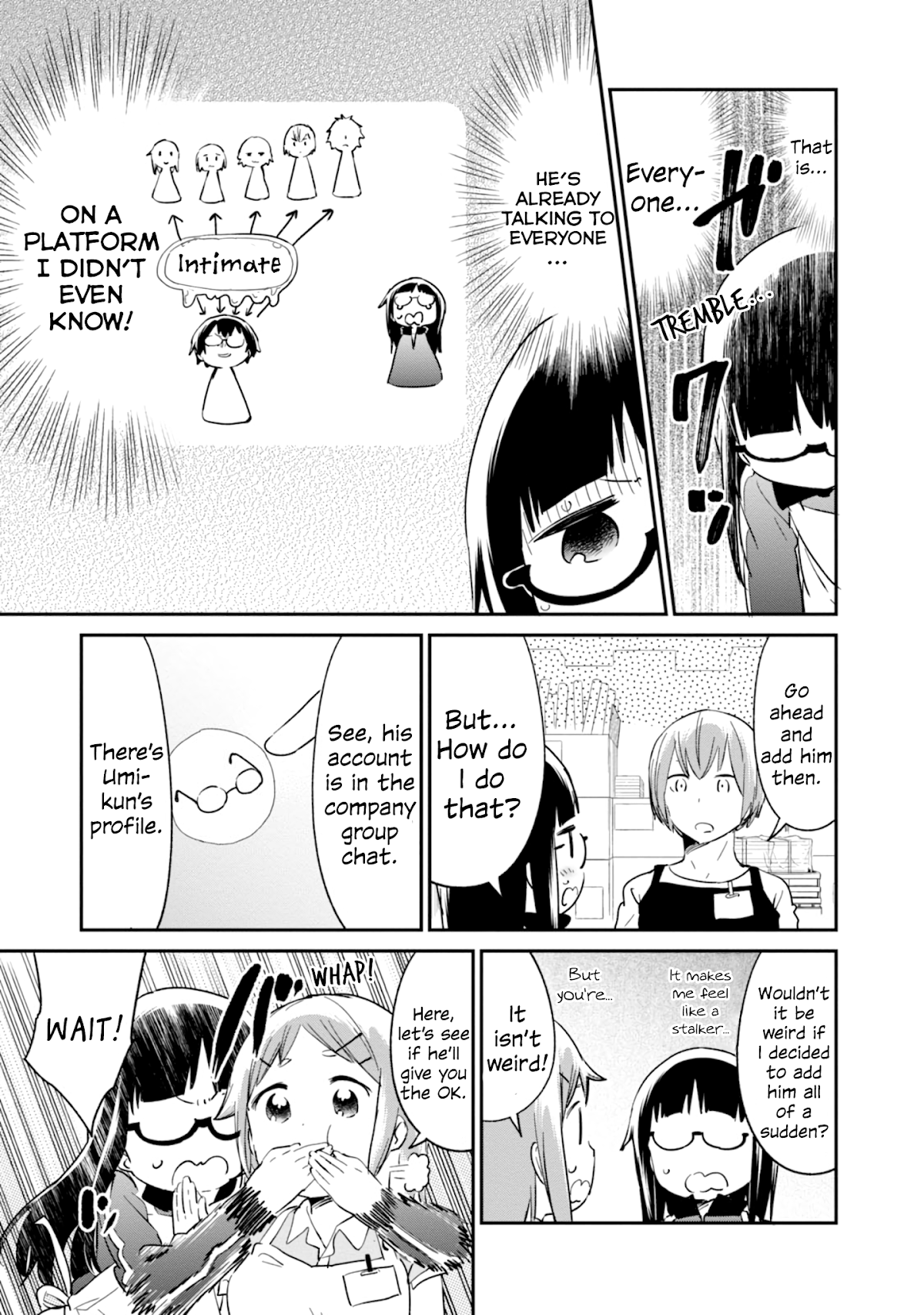 Denkigai no Honya-san Chapter 80 page 5 - Chapter 80: The Moonlit Night Incident.