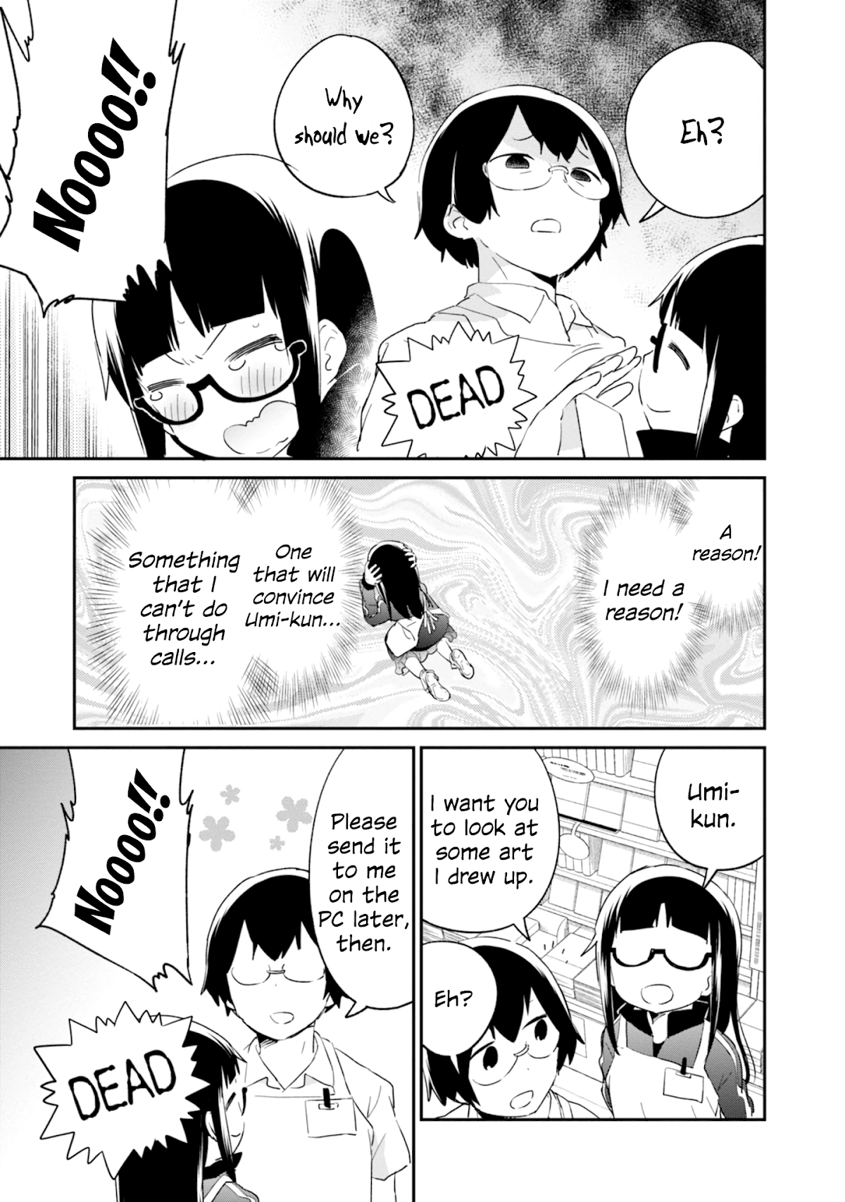 Denkigai no Honya-san Chapter 80 page 9 - Chapter 80: The Moonlit Night Incident.