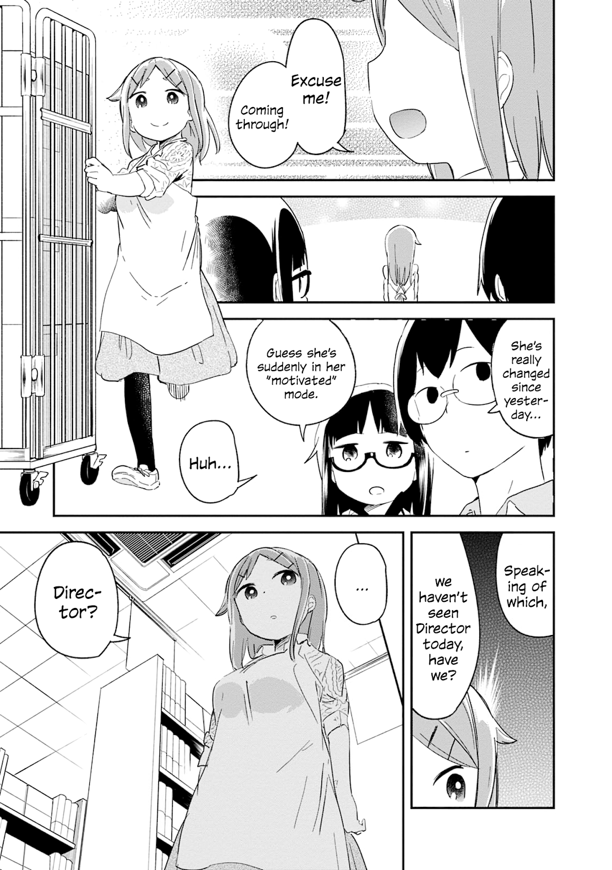 Denkigai no Honya-san Chapter 81 page 33 - Chapter 81: Director's Final Problem