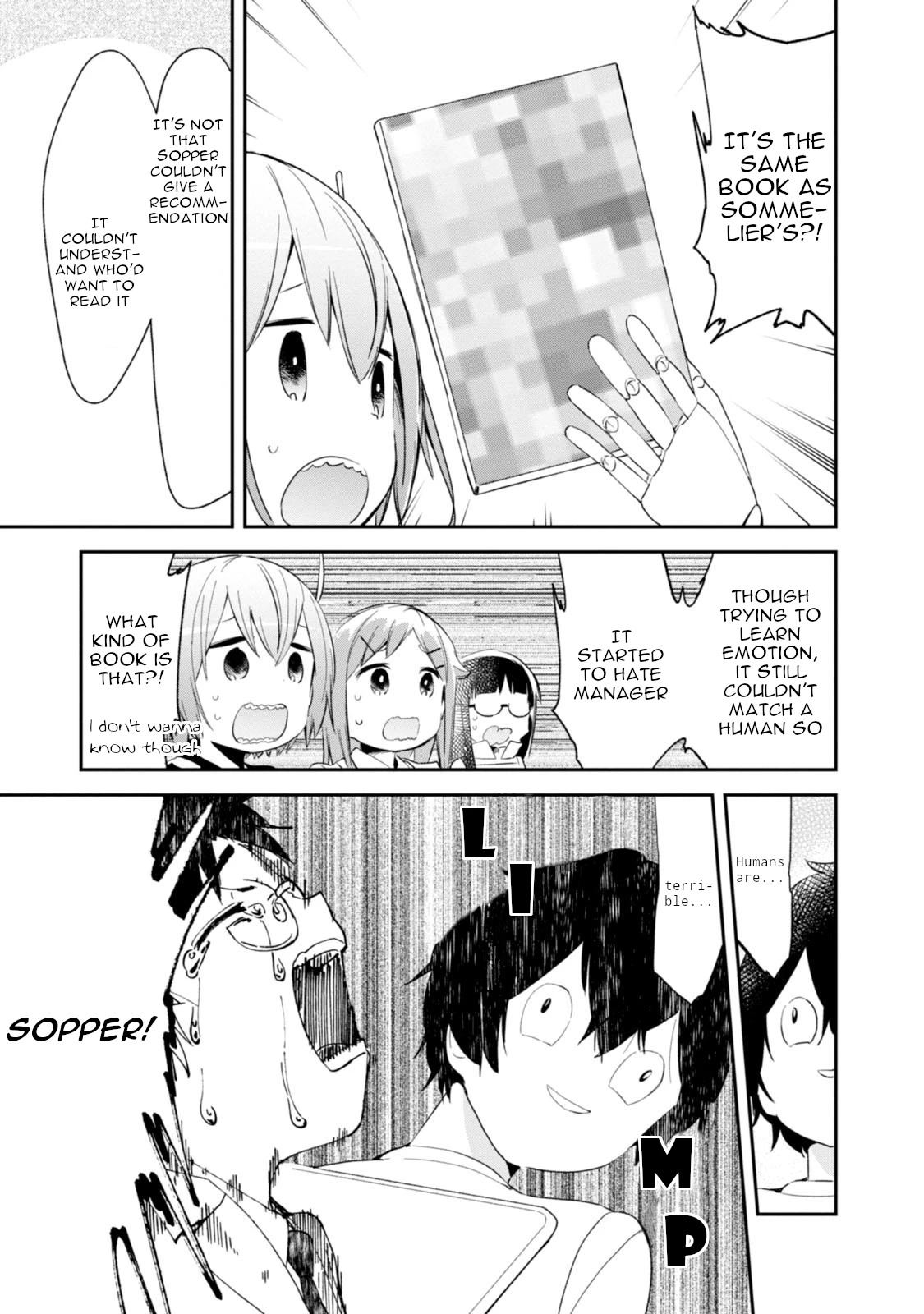 Denkigai no Honya-san Chapter 84 page 17 - Chapter 84: Becoming a Robot