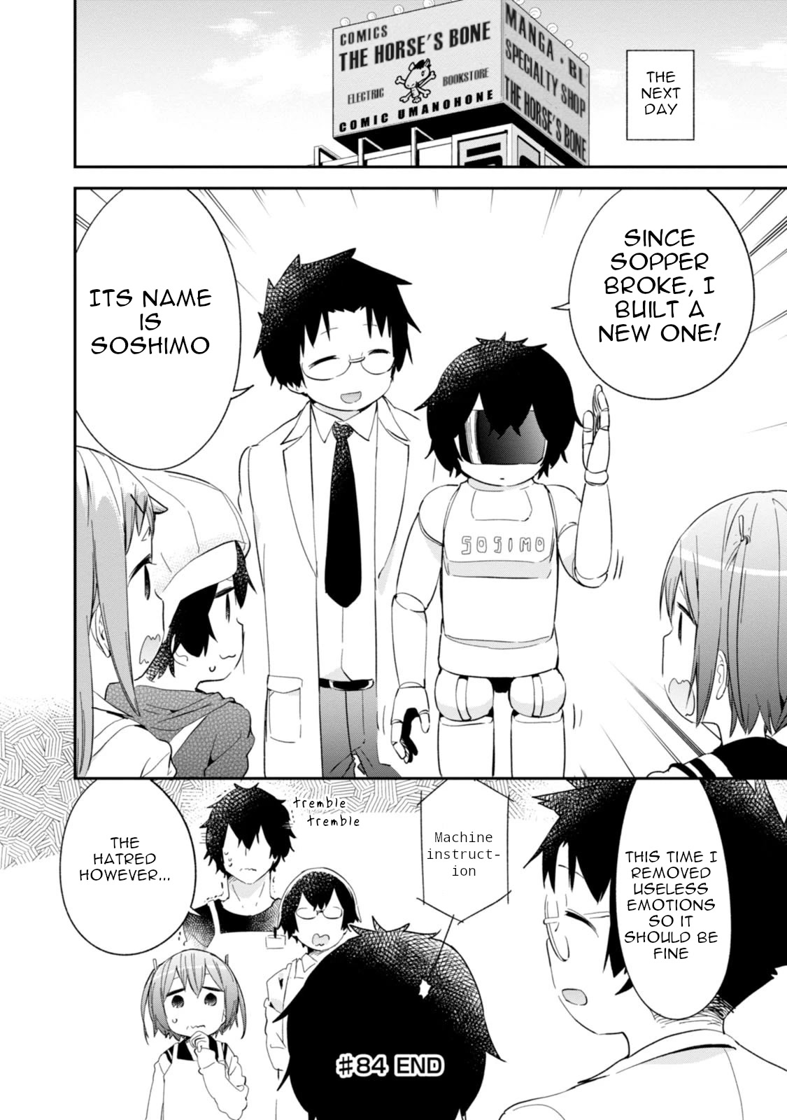 Denkigai no Honya-san Chapter 84 page 18 - Chapter 84: Becoming a Robot