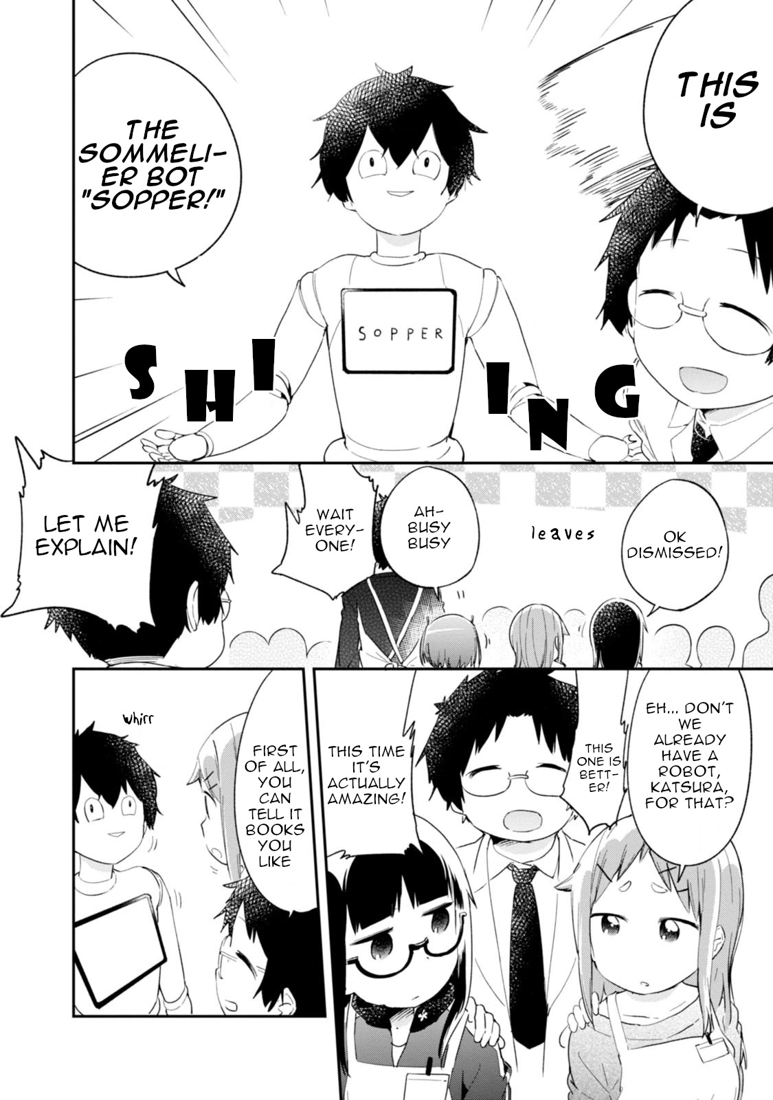 Denkigai no Honya-san Chapter 84 page 4 - Chapter 84: Becoming a Robot