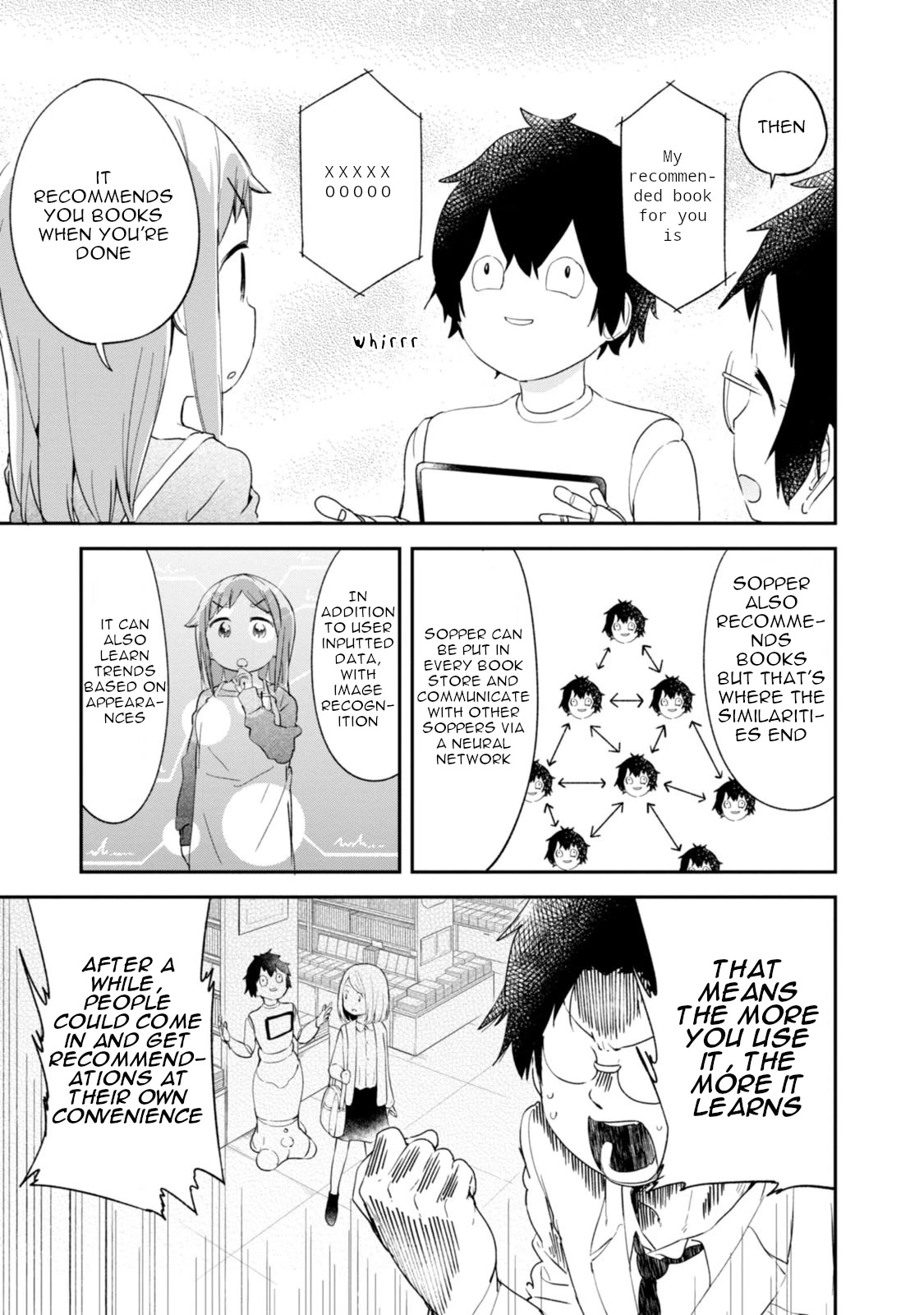 Denkigai no Honya-san Chapter 84 page 5 - Chapter 84: Becoming a Robot